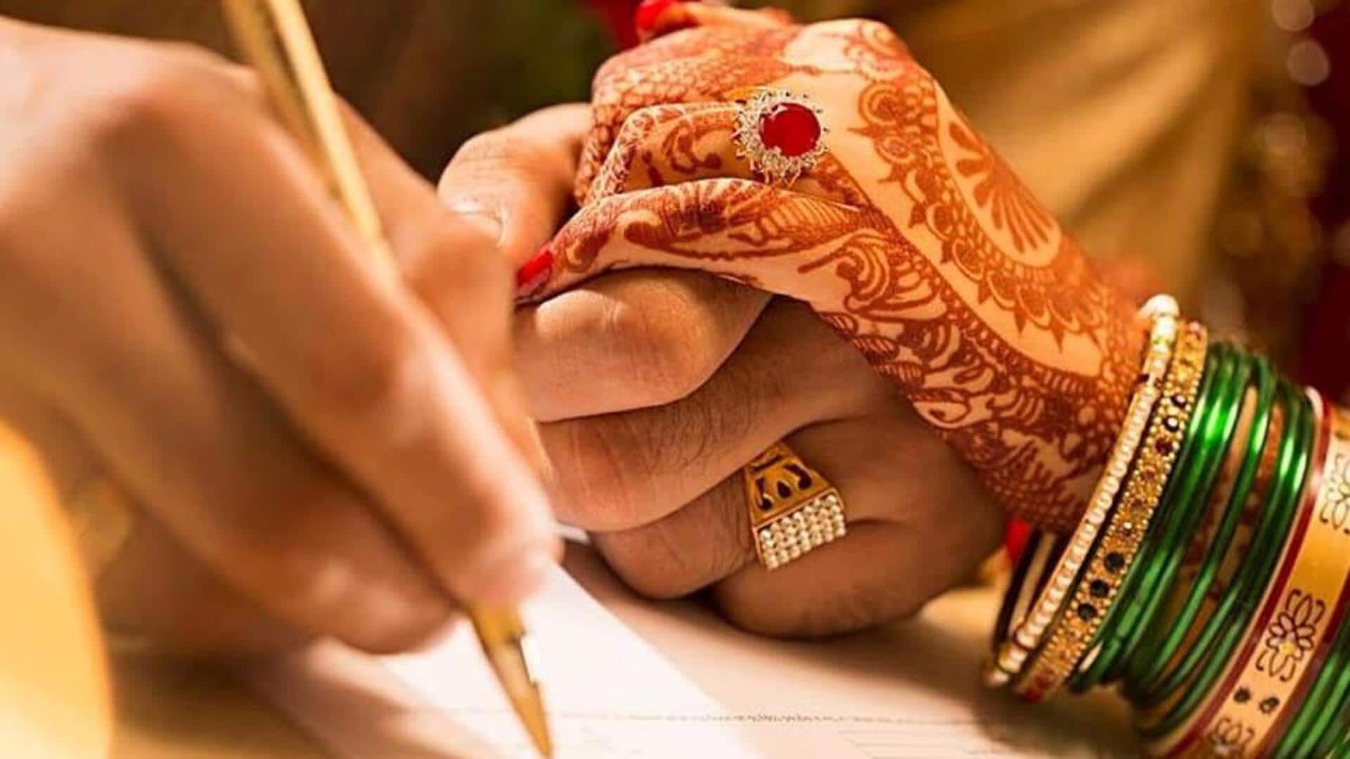 How to apply for marriage certificate, educational documents