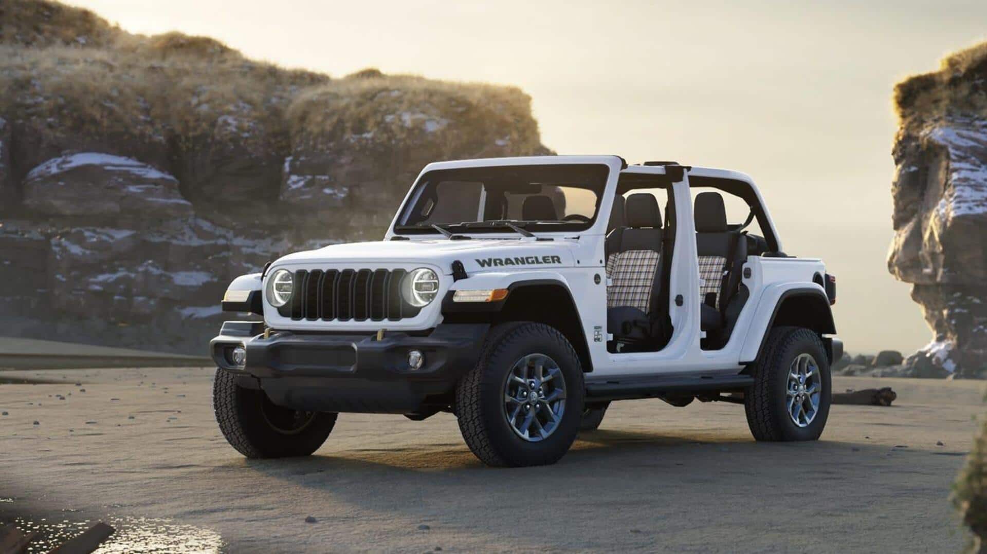 Jeep celebrates its 85th anniversary with limited-run Wrangler SUV