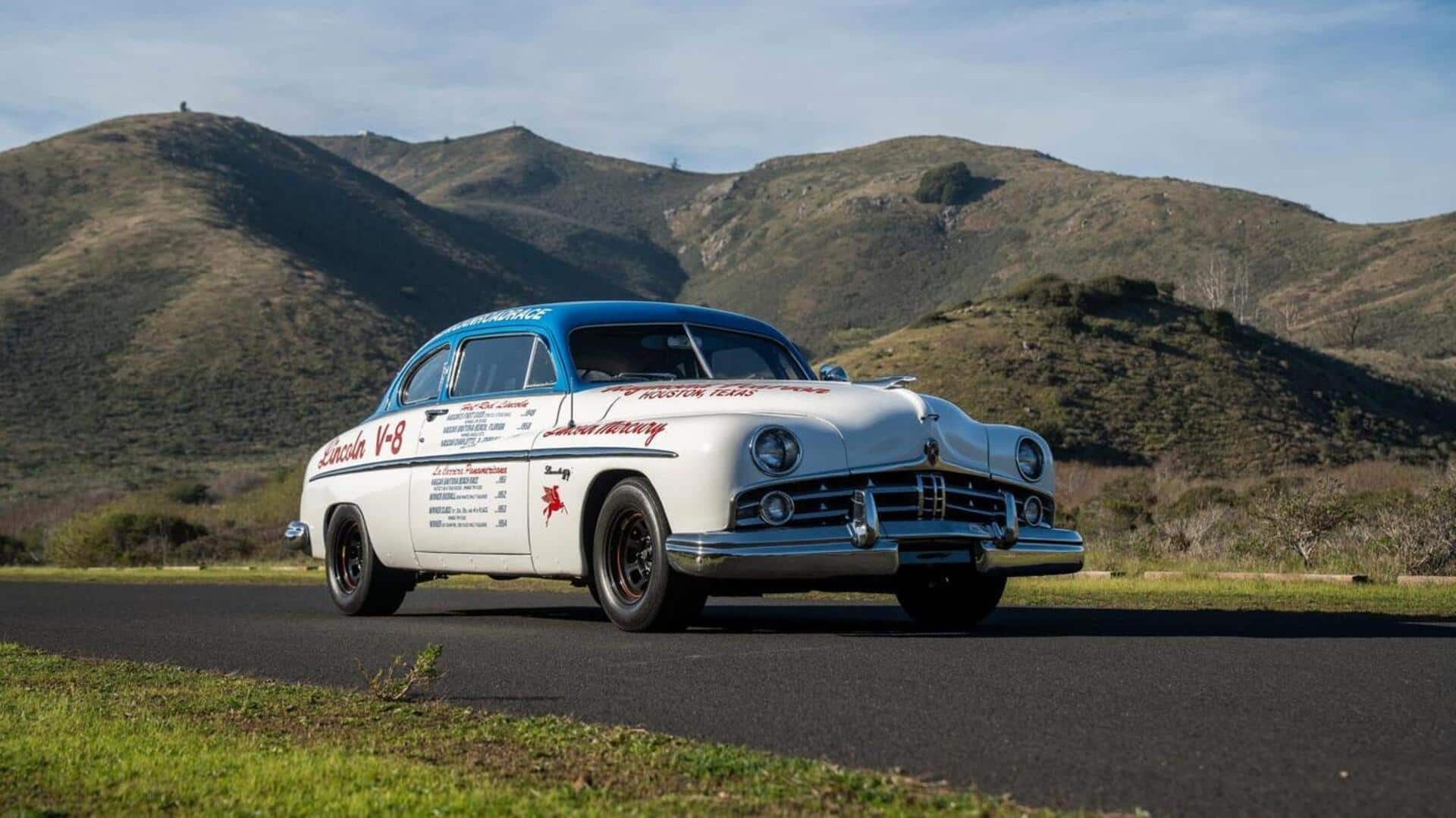 This V8 race car from 1940s is up for grabs