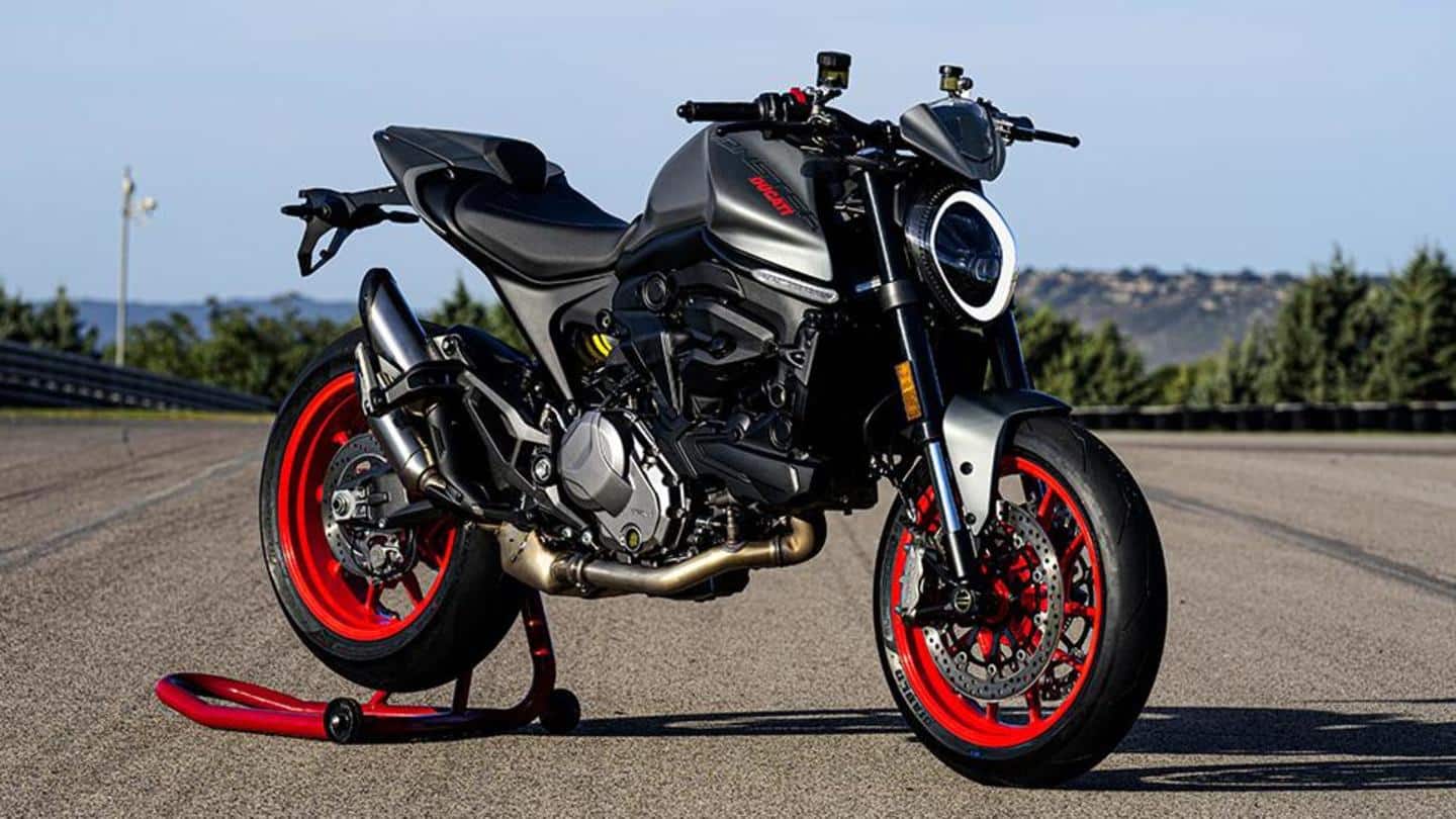 Production of India-bound 2021 Ducati Monster motorbike begins: Details here