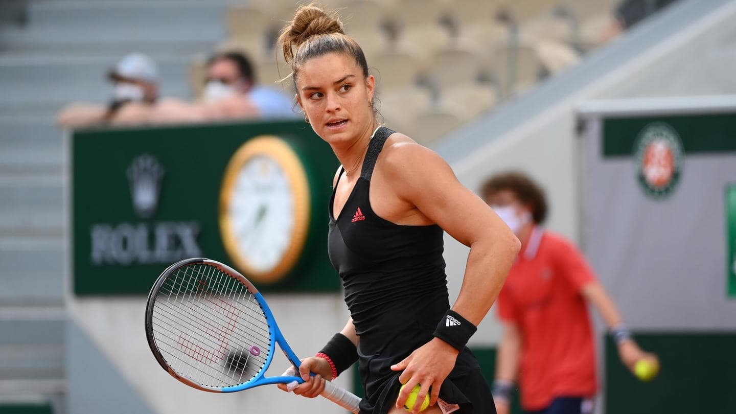 2021 French Open: Maria Sakkari ousts defending champion Iga Swiatek