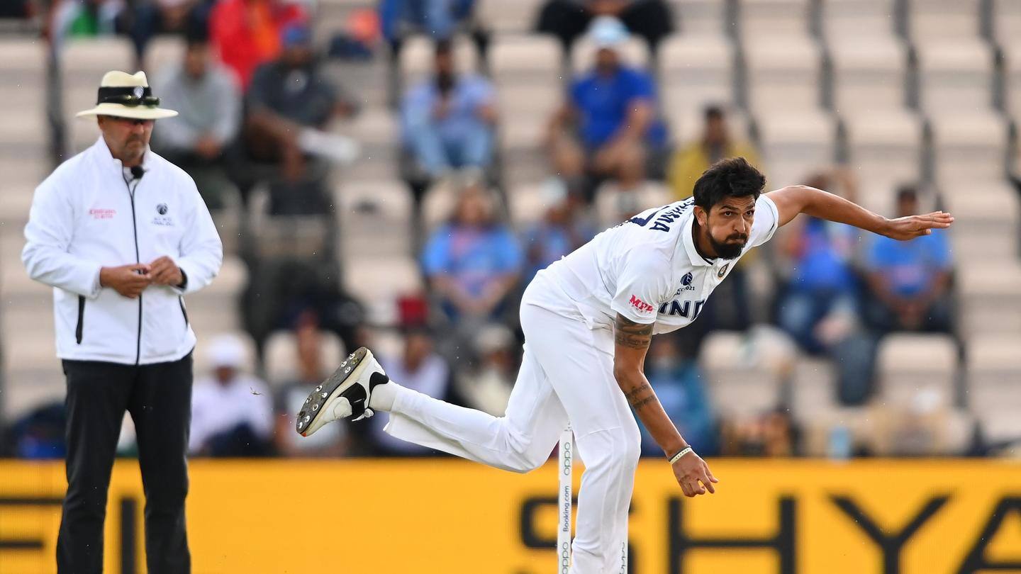 How did Ishant fare in the WTC final? How did Ishant fare in the WTC final?
