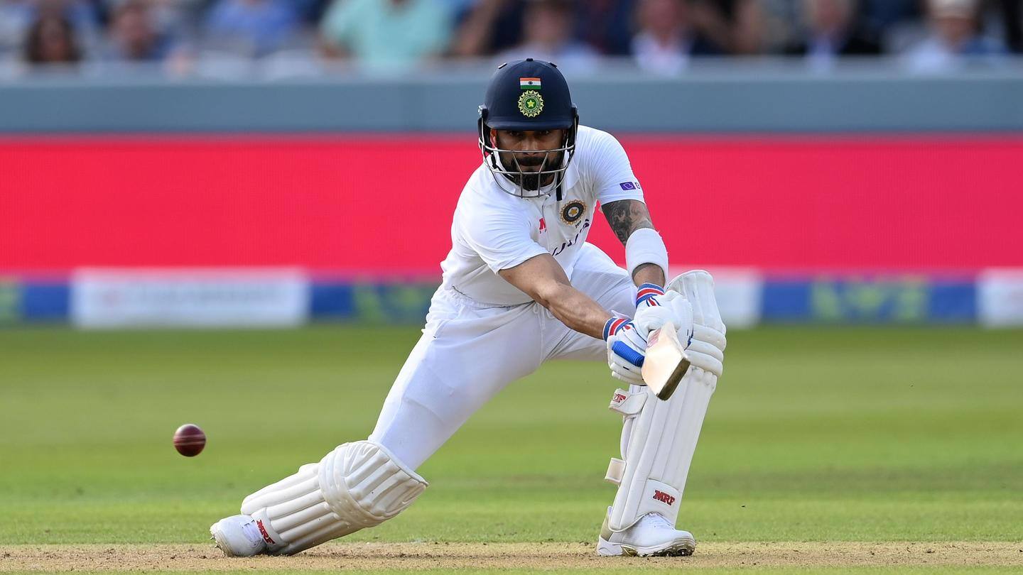 Kohli scores 42 as England claim late wicket Kohli scores 42 as England claim late wicket