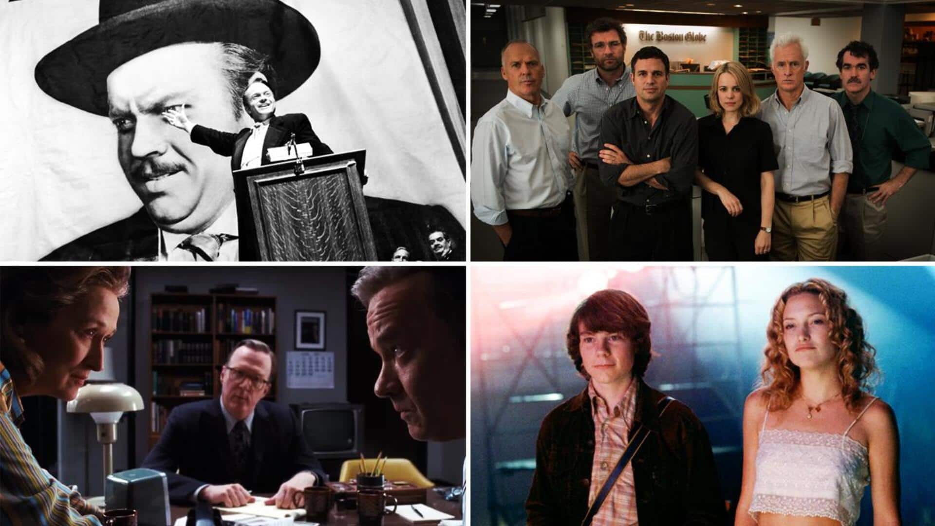 'Citizen Kane' to 'The Post': Best Hollywood movies on journalism