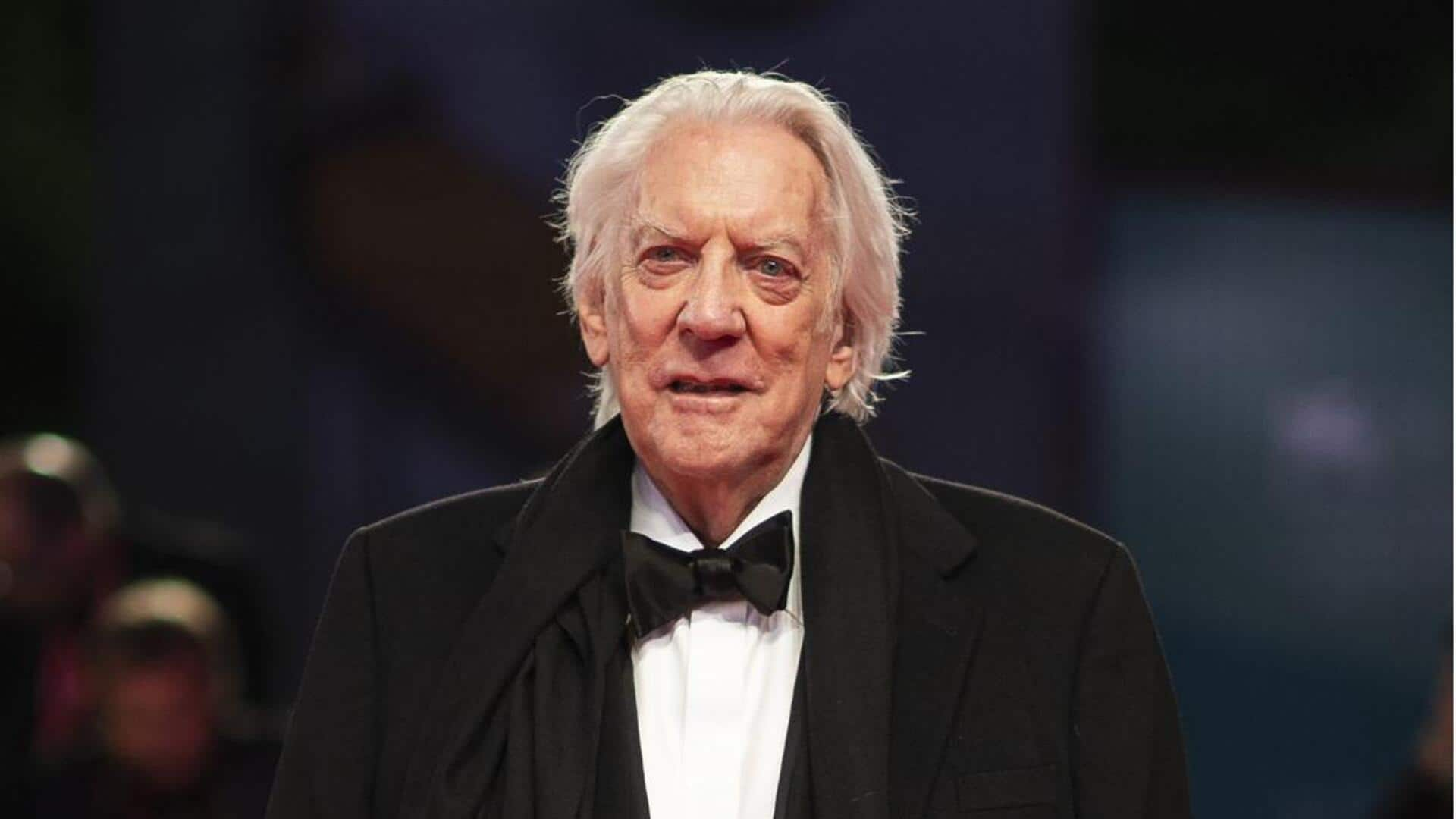 'Klute' actor Donald Sutherland (88) dies due to prolonged illness