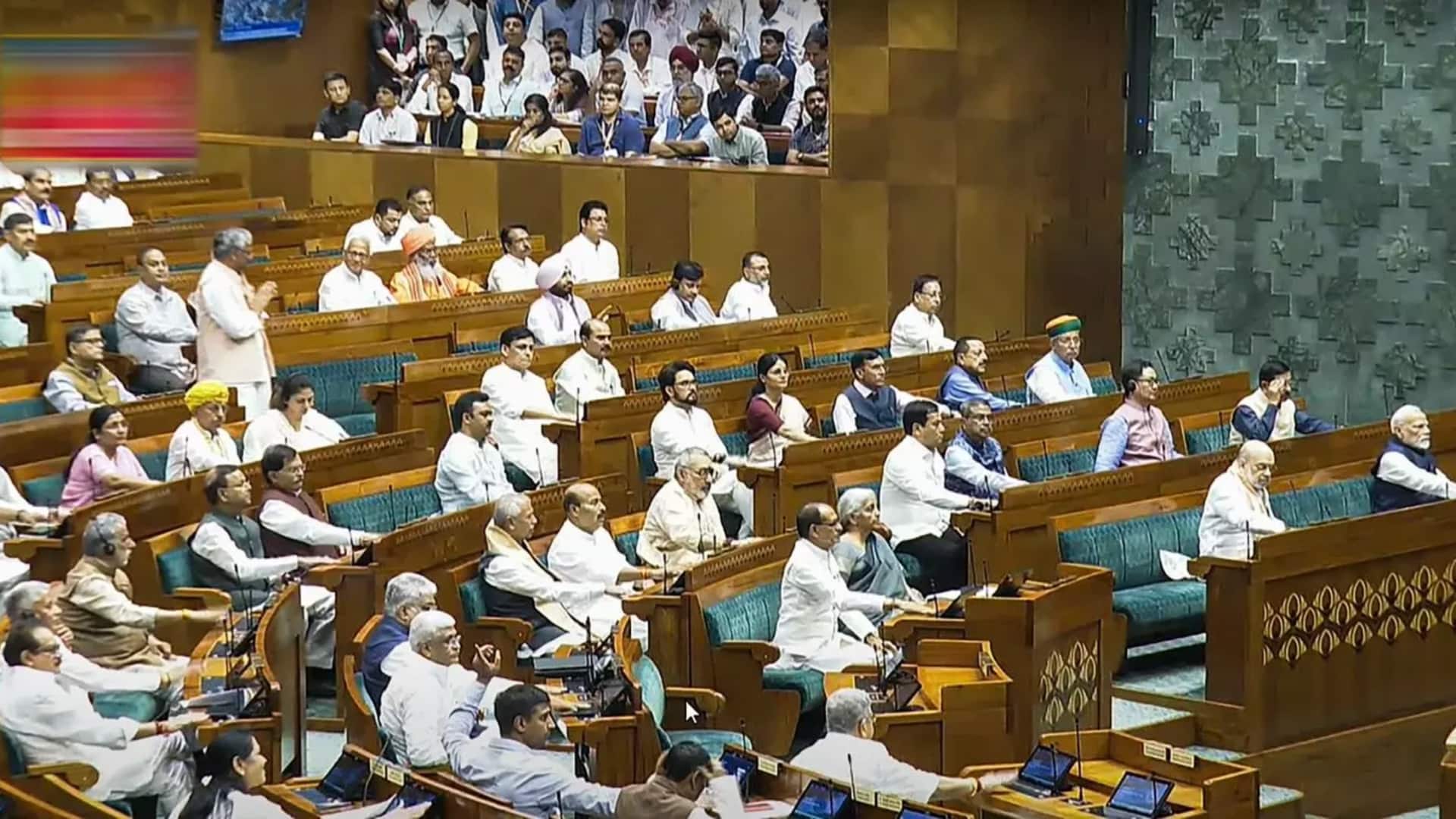 Monsoon Session: Lok Sabha, Rajya Sabha adjourned till noon Monsoon Session: Lok Sabha, Rajya Sabha adjourned till noon