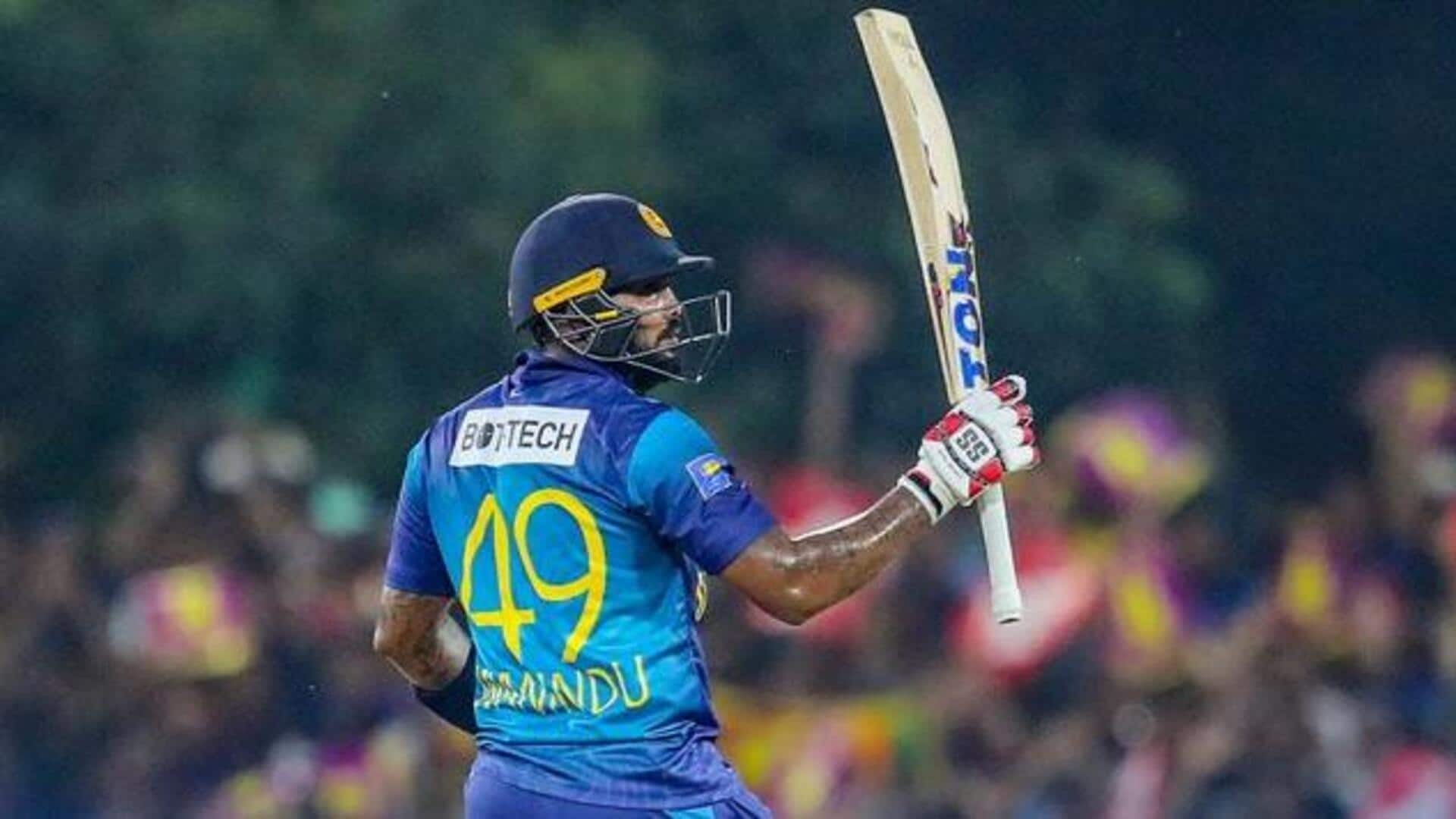 Wanindu Hasaranga hammers his fifth half-century in ODIs: Key stats