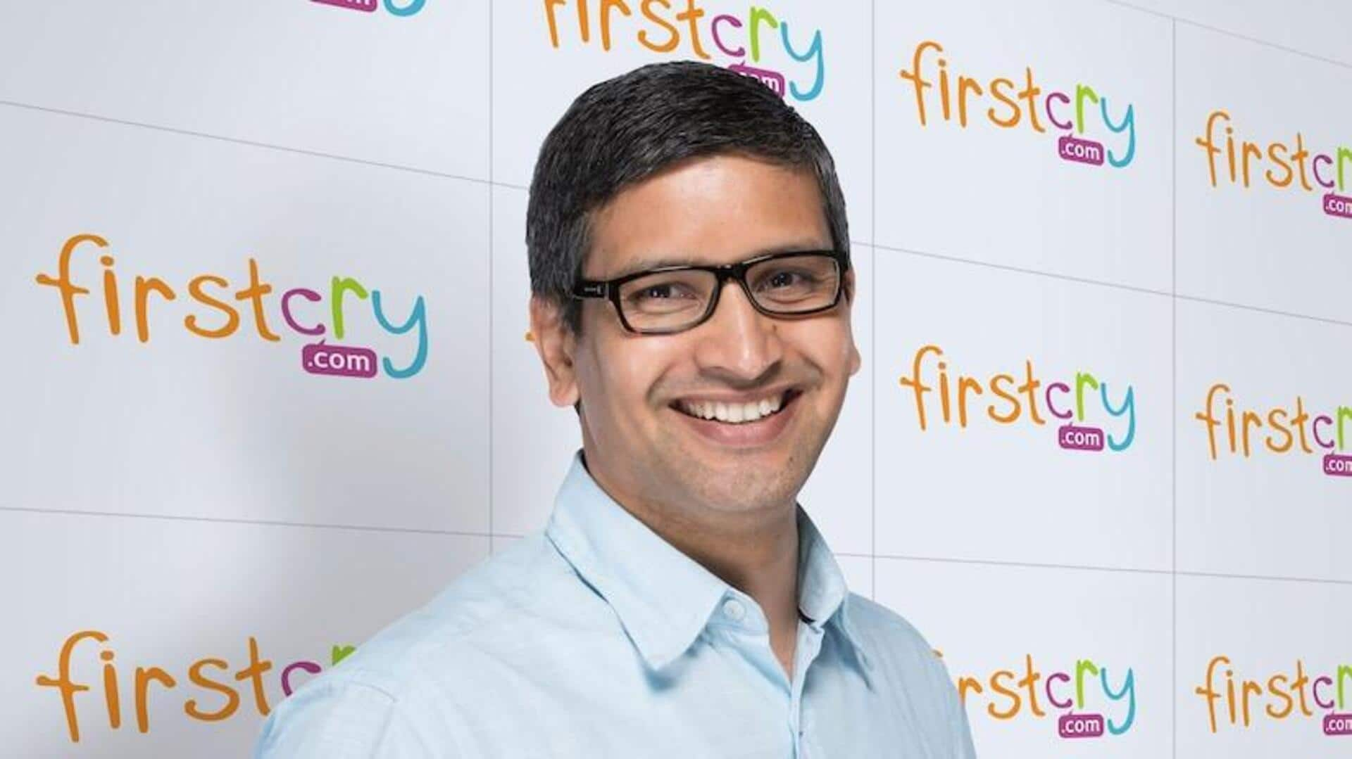 FirstCry CEO's monthly salary drops by 49% to ₹8.6 crore