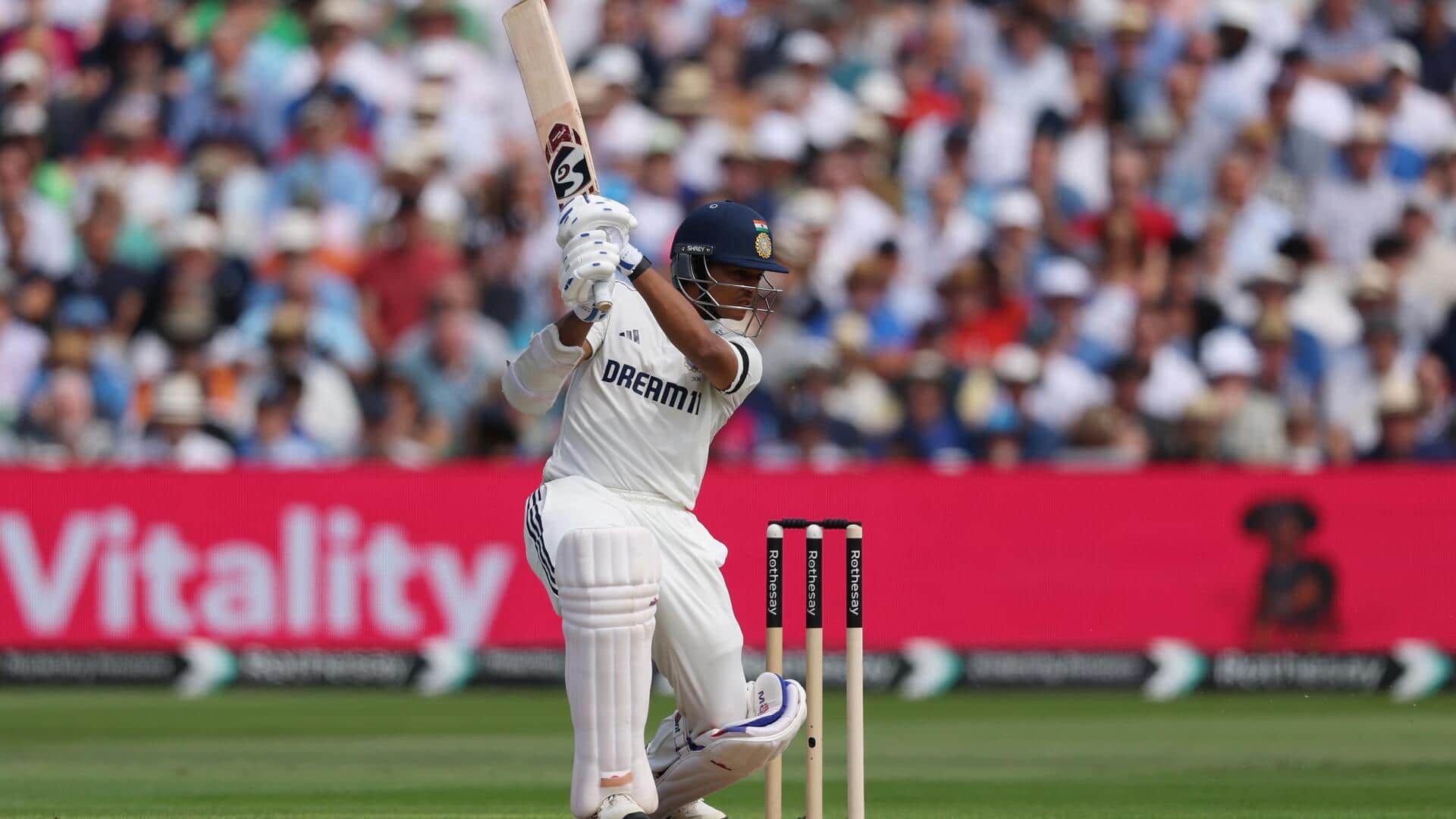 Yashasvi Jaiswal becomes joint-fastest Indian to 2,000 Test runs: Stats Yashasvi Jaiswal becomes joint-fastest Indian to 2,000 Test runs: Stats