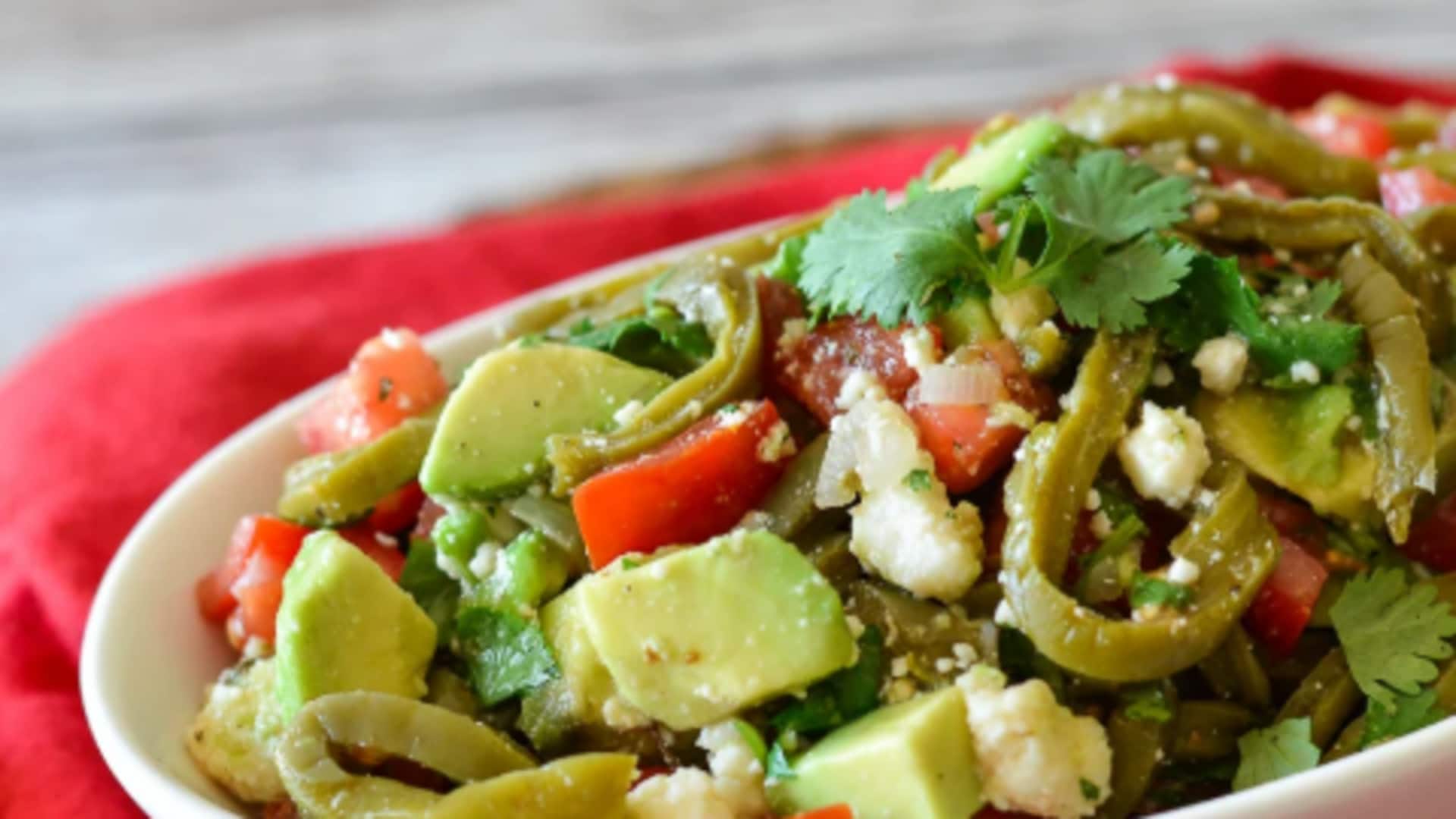 Try these dishes using nopal cactus pads