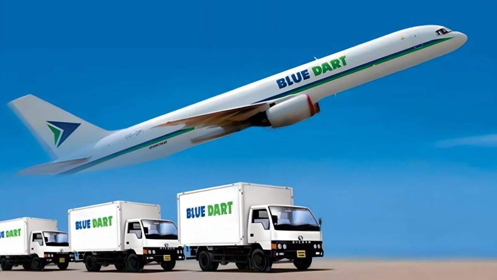 Blue Dart's Q3 profit down 16% YoY, revenue up 6.9%