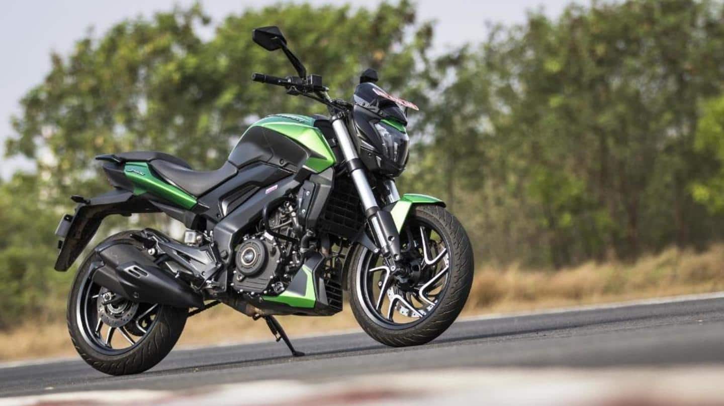 It offers inverted front forks It offers inverted front forks