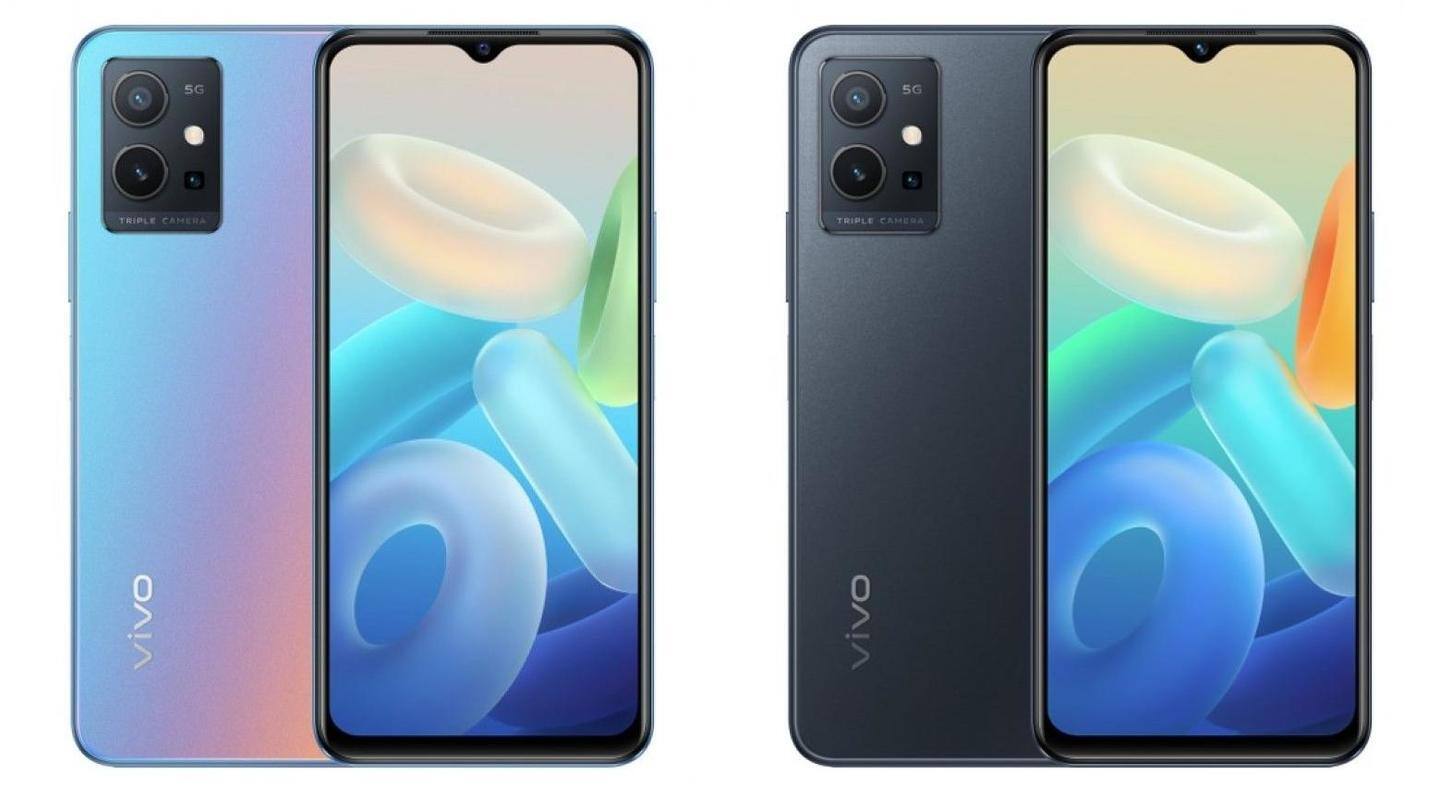 Vivo Y55 5G launched with 50MP camera, Dimensity 700 SoC | NewsBytes
