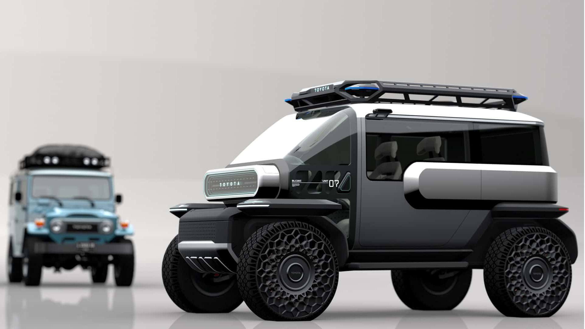 Toyota's Moon rover concept looks like a miniature Land Cruiser