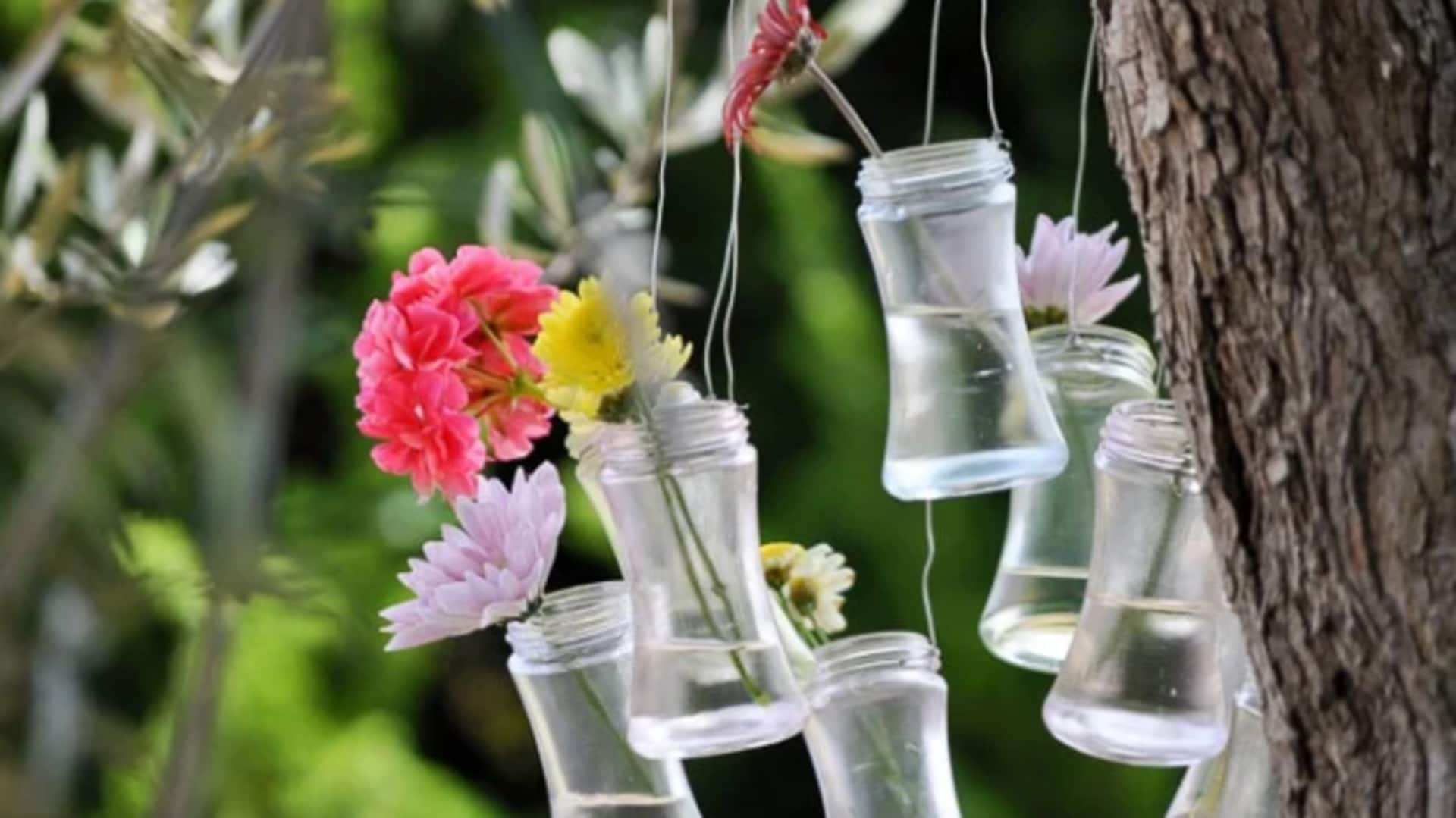 Turn discarded glass jars into eco-friendly decor. Here's how