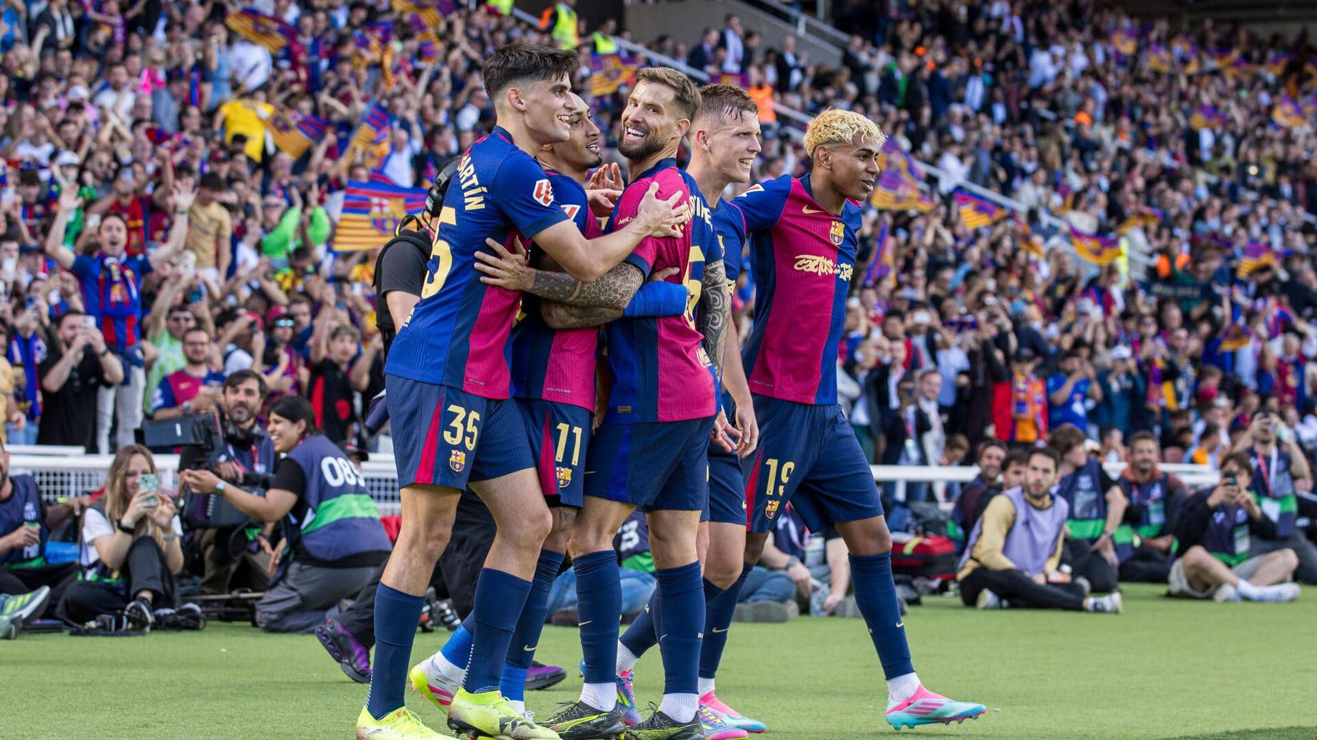 Barcelona beat Real Madrid in 7-goal El Clasico thriller: Stats Barcelona beat Real Madrid in 7-goal El Clasico thriller: Stats