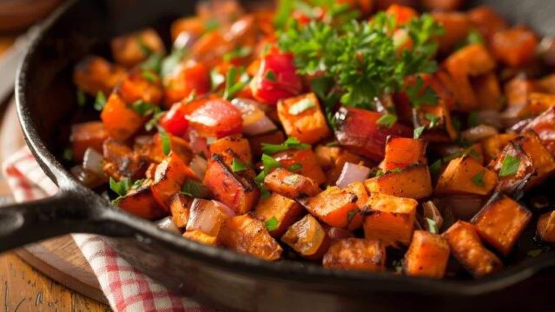 Sweet potato hash: A nutritious start to your day