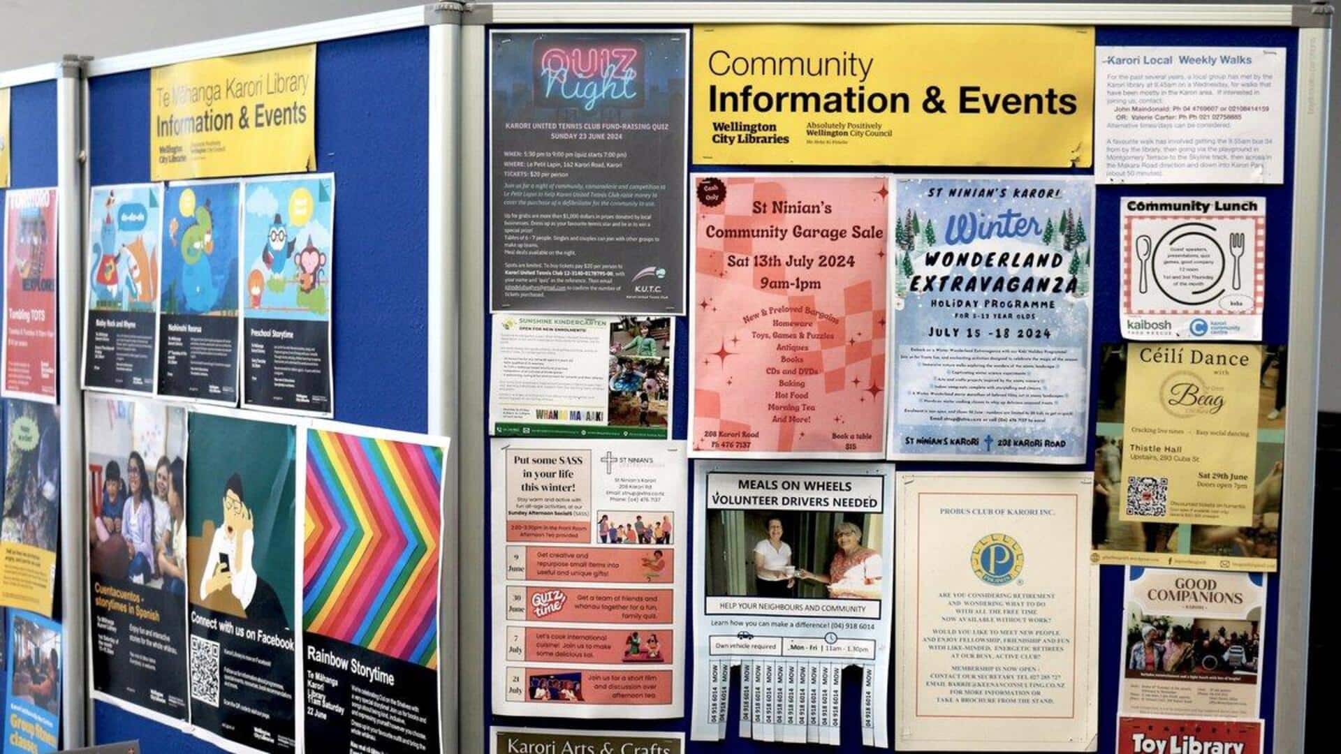 Want to use community notice boards? A guide