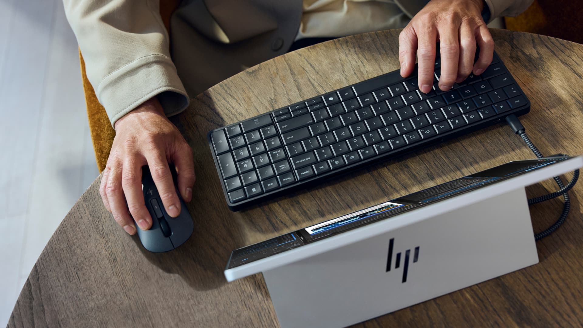 HP's new keyboard packs a full PC inside