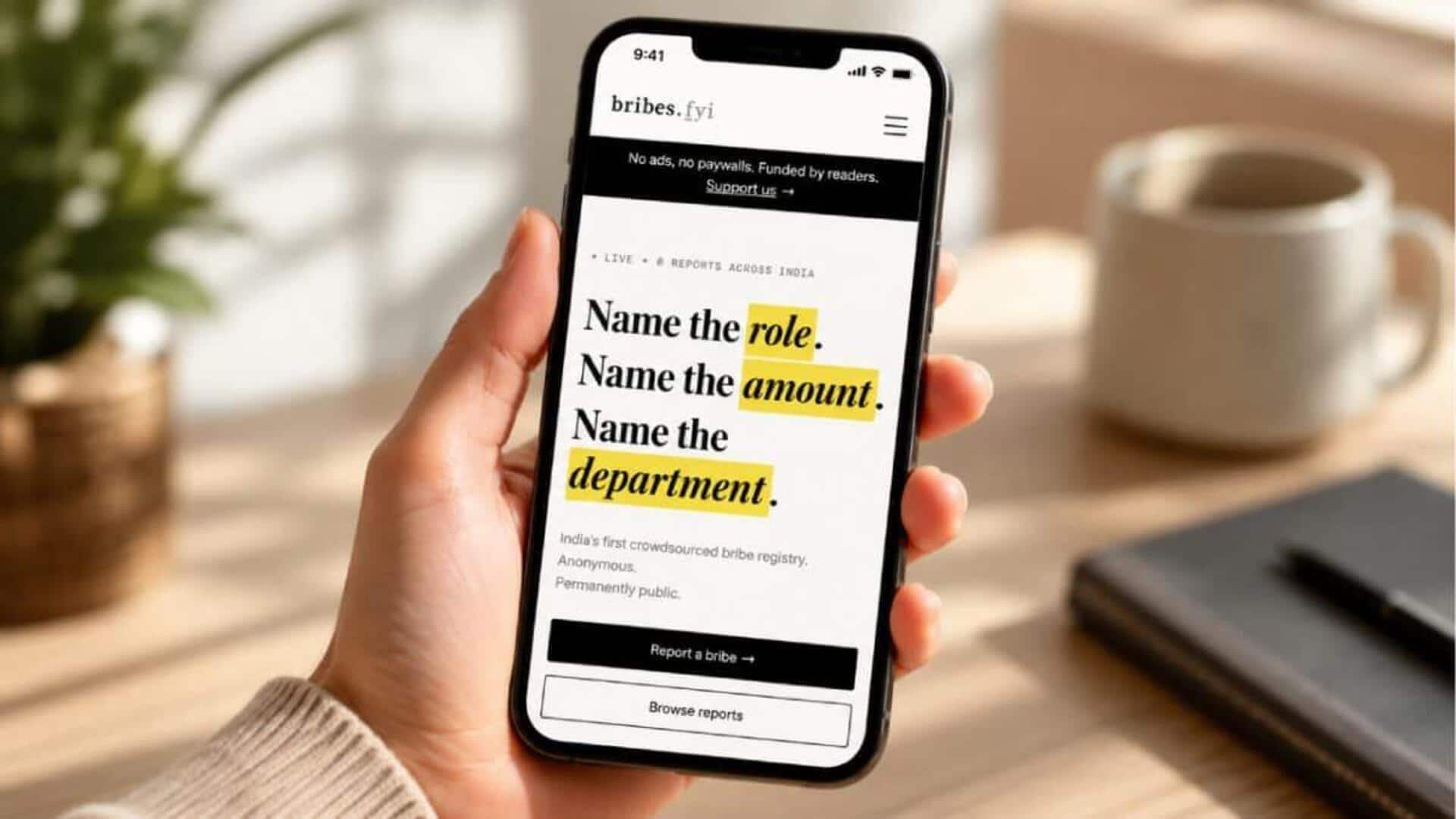 Bribes.fyi goes offline: What happened to India's viral anti-bribe site?