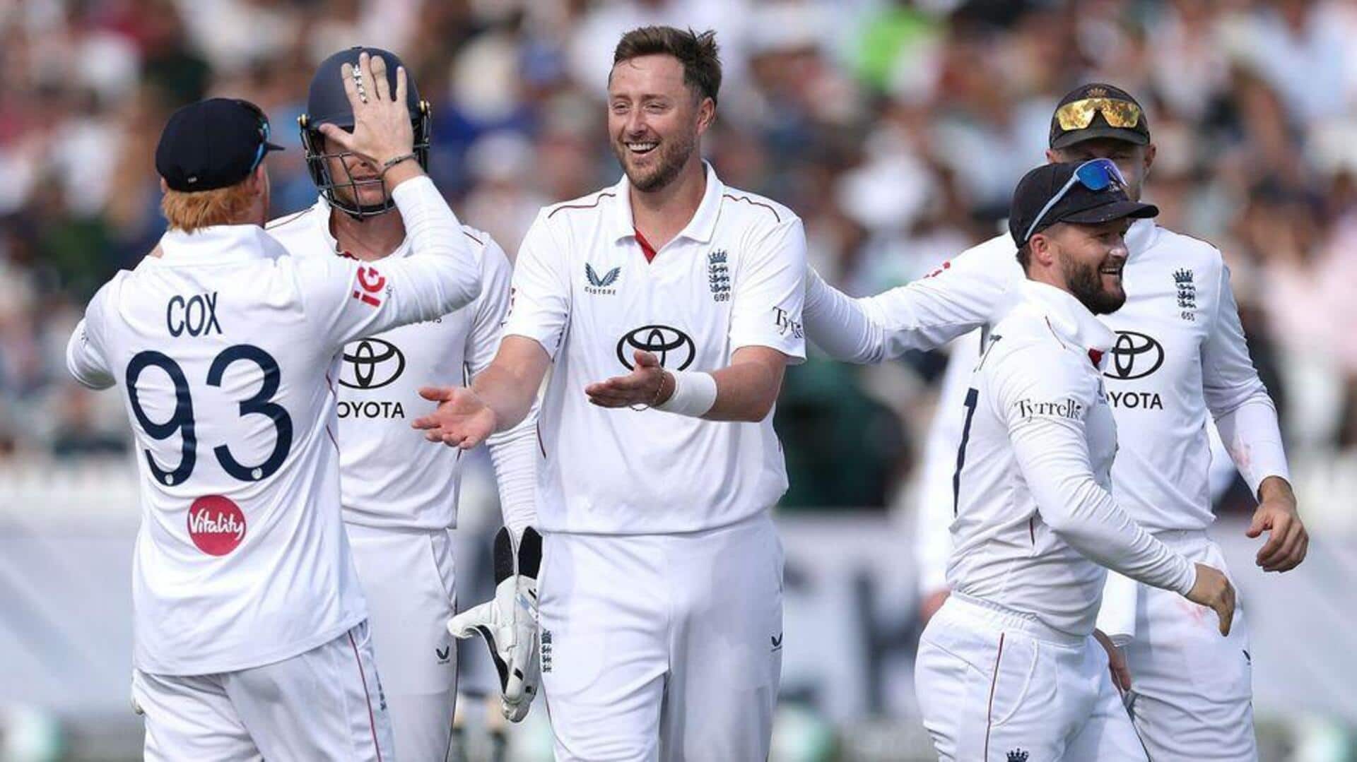 Fewest balls played by Pakistan versus England in a Test