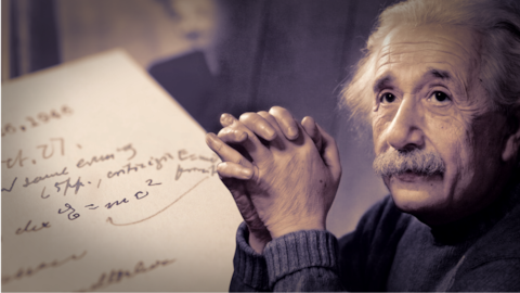 Einstein's letter with iconic equation auctioned for $1.2 million