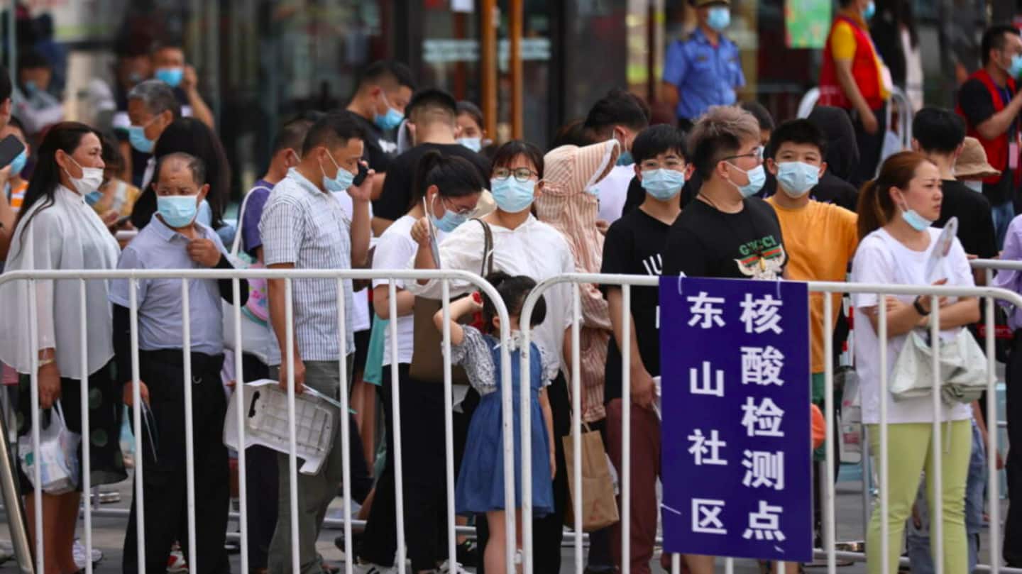 Cluster traced to Nanjing Airport outbreak Cluster traced to Nanjing Airport outbreak
