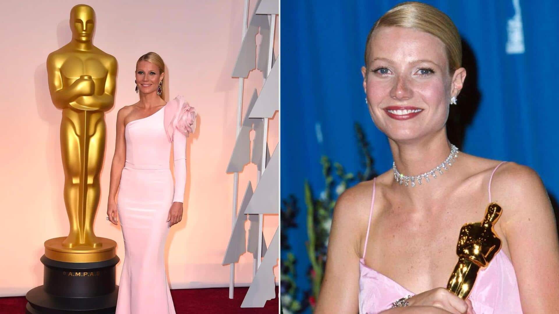 No, Gwyneth Paltrow doesn't use her Oscar as a doorstop