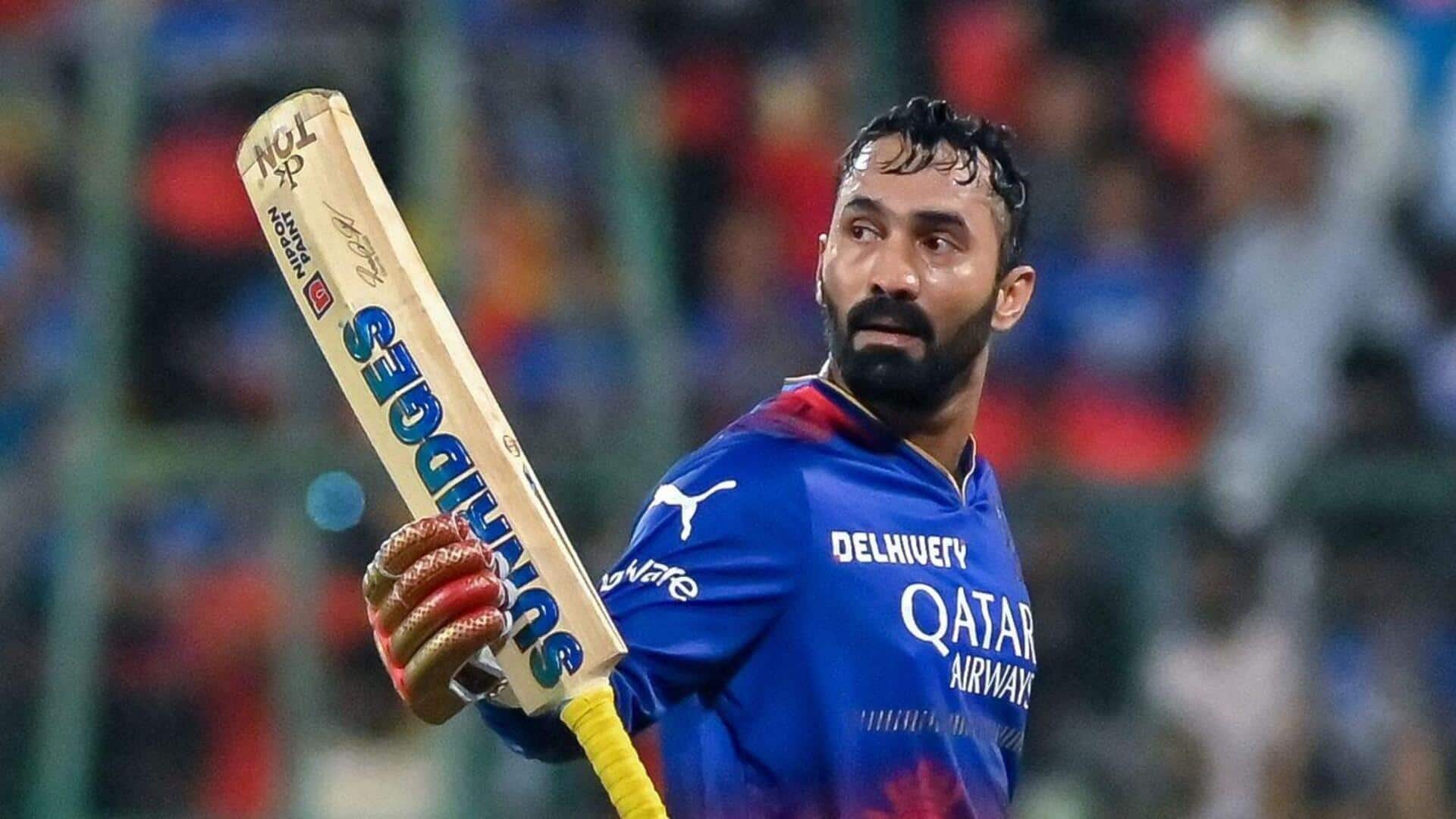 Dinesh Karthik records his 18th duck in IPL: Key stats