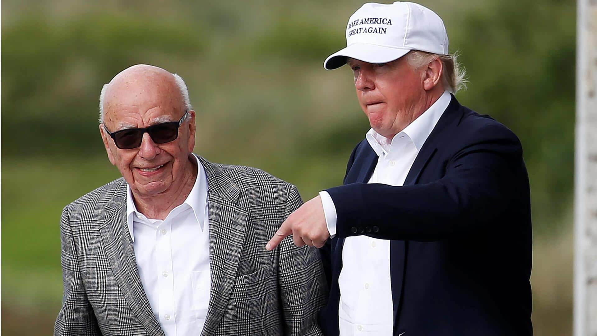 Trump confirms Murdoch family may take part in TikTok deal Trump confirms Murdoch family may take part in TikTok deal