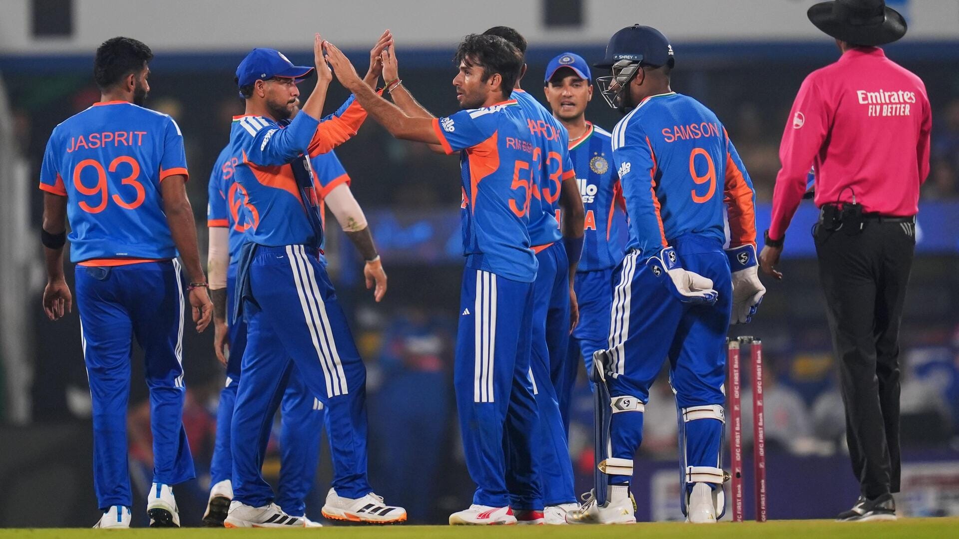 Full Member teams with most consecutive T20I series wins