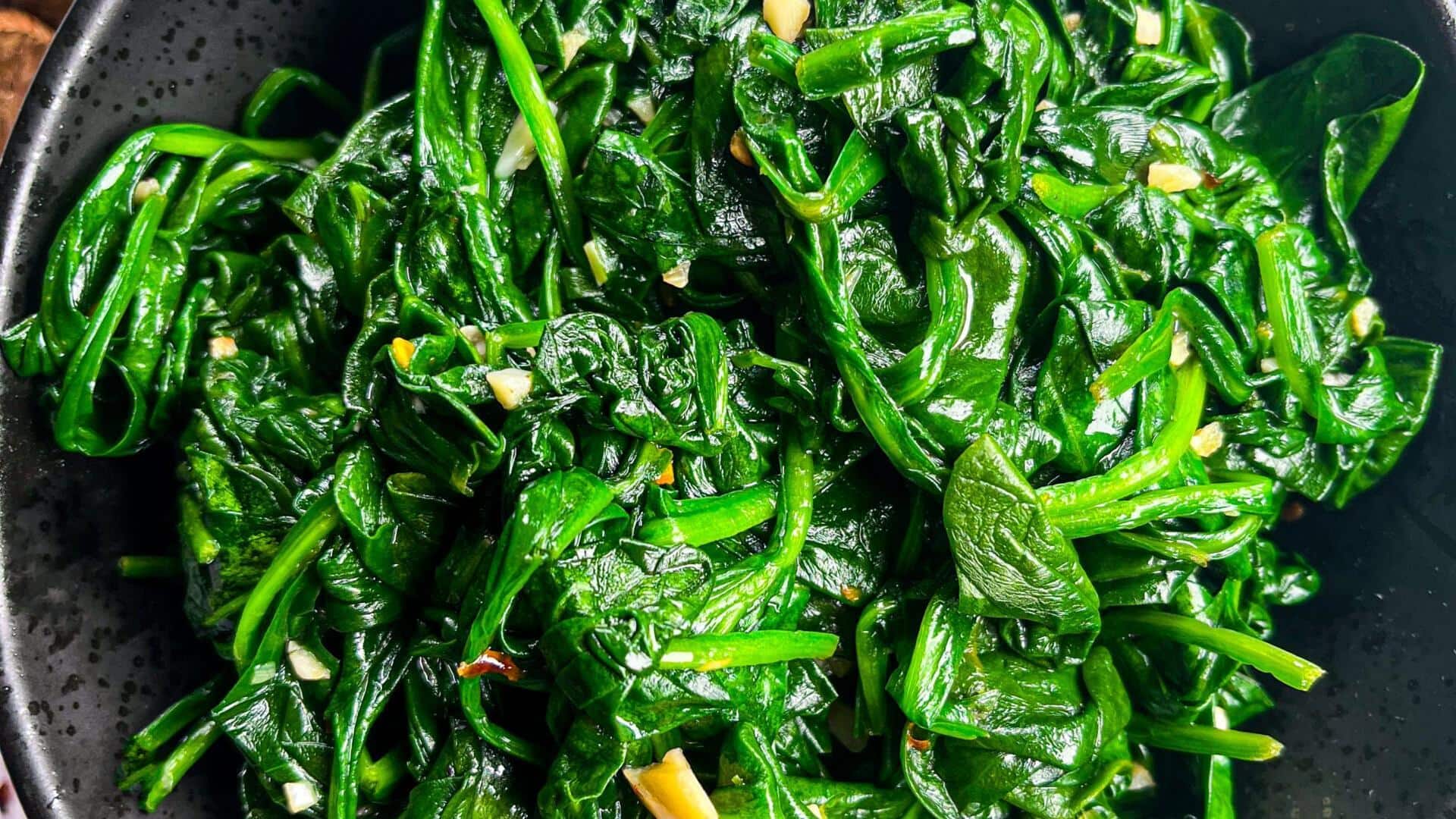 Spinach + nutmeg: A combo you must try