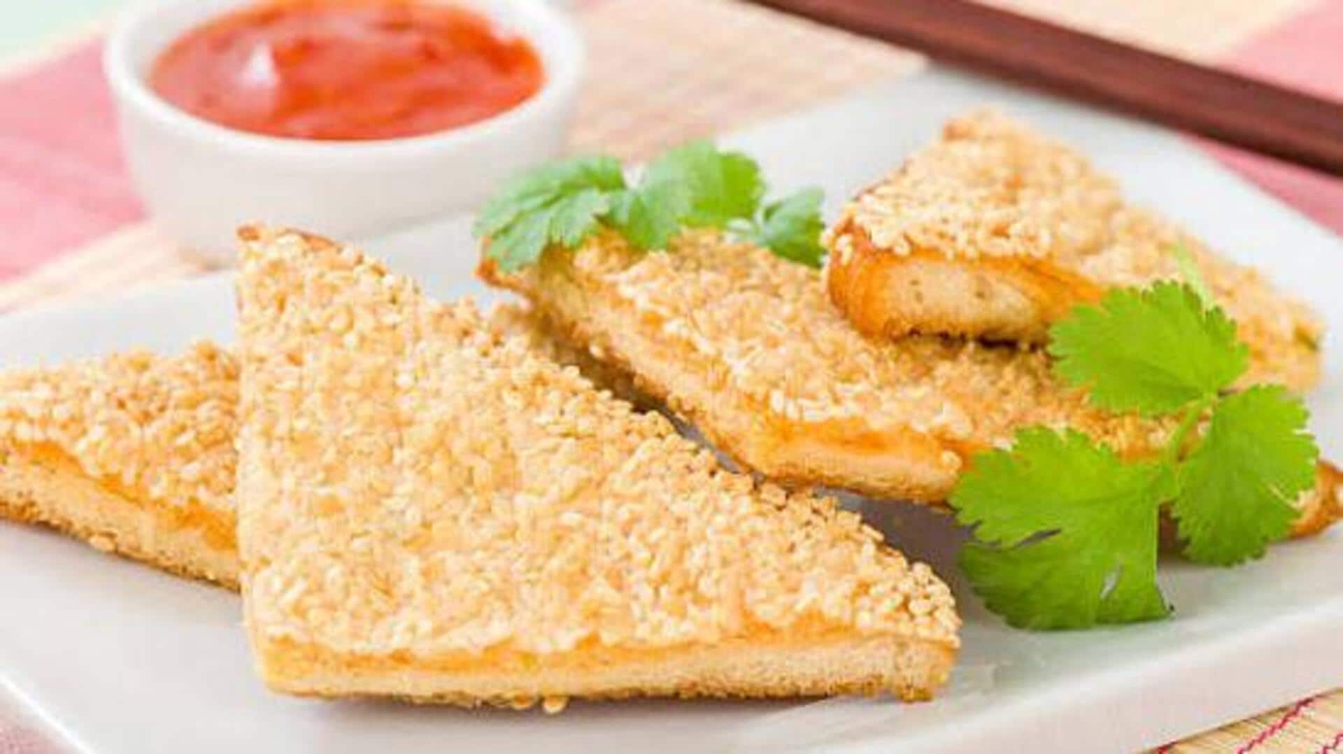 How to make this sesame honey toast 