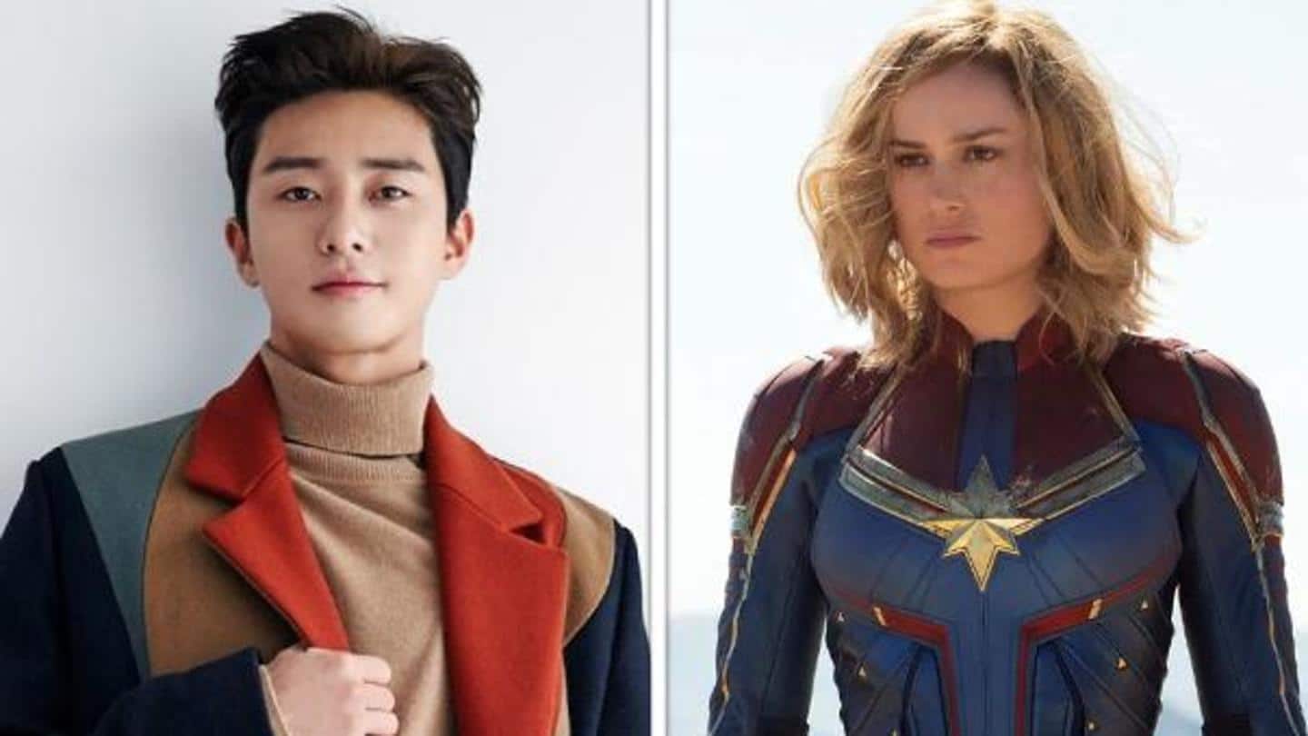 What is 'Parasite' actor Park Seo-joon's role in 'The Marvels'?