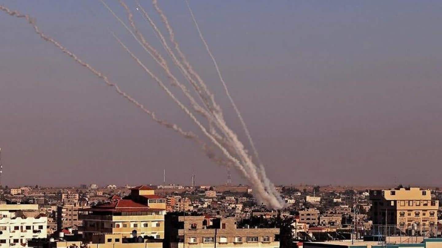 Air raid sirens sound in Israel after Gaza fires rocket