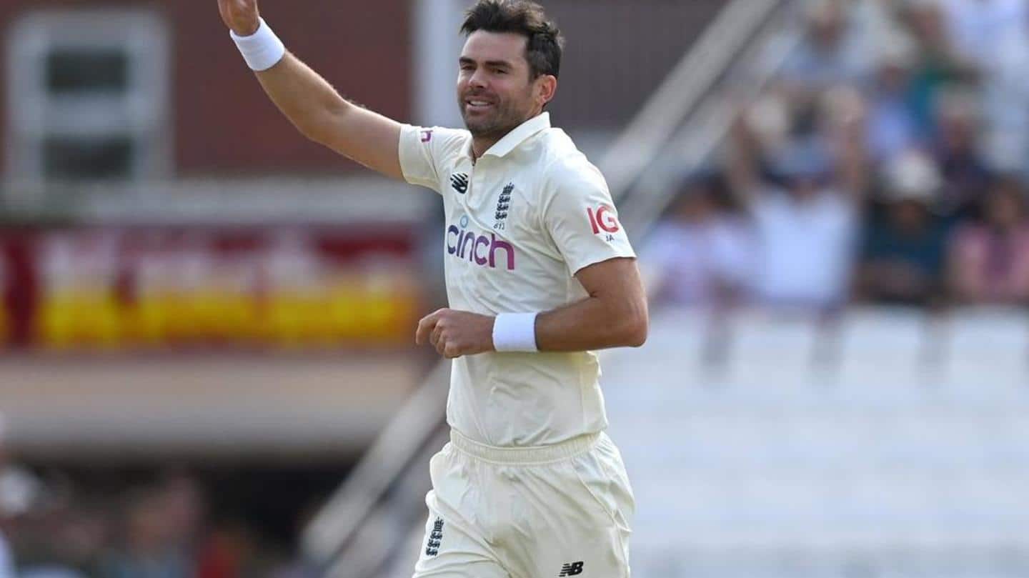 Anderson set to complete 650 Test wickets Anderson set to complete 650 Test wickets