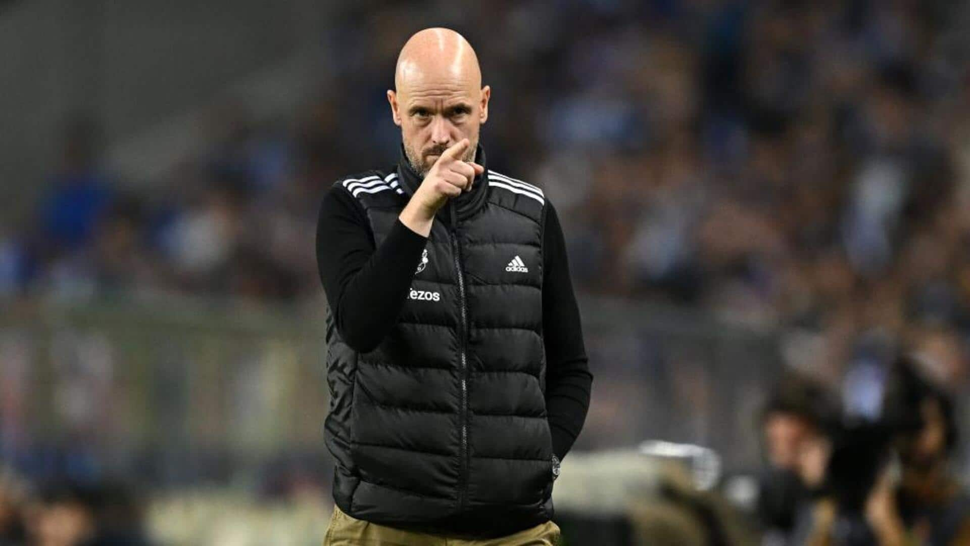 Erik ten Hag is not thinking about Manchester United sacking