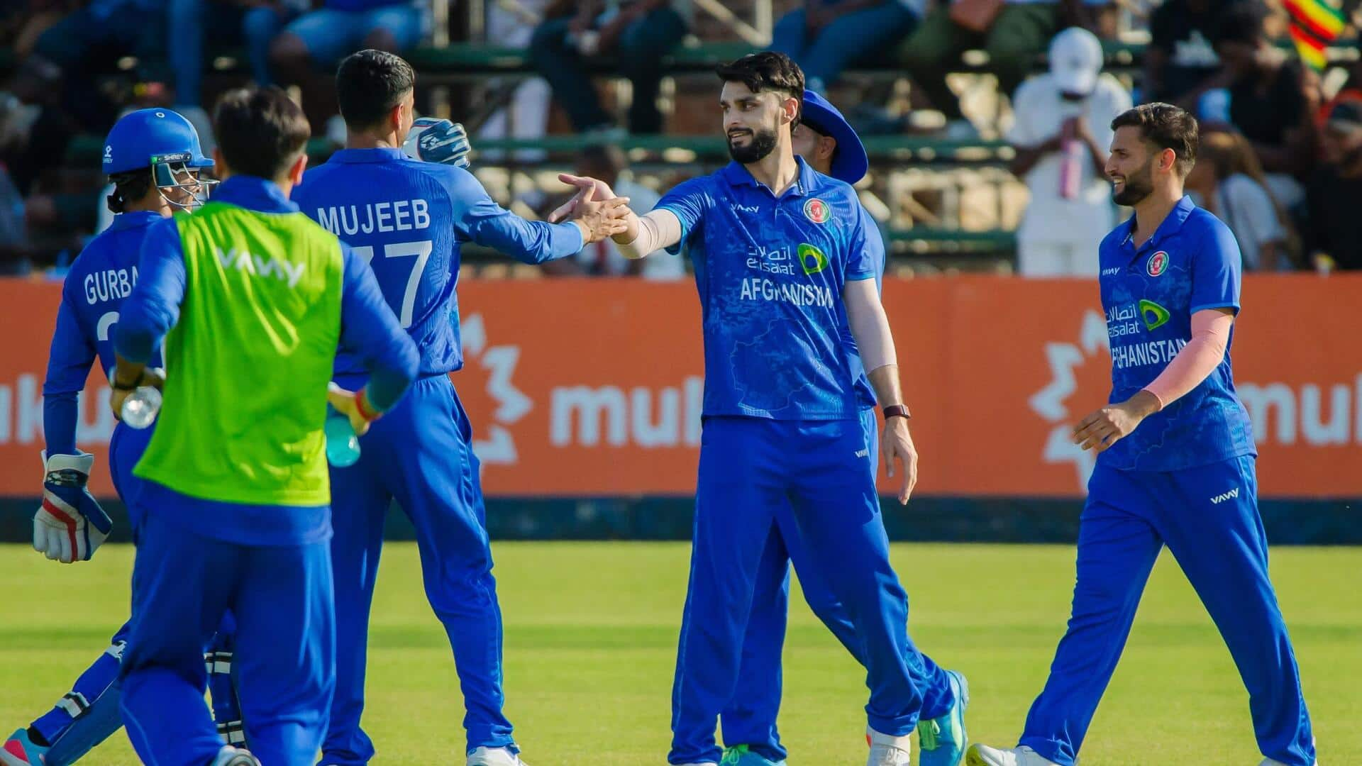 Afghanistan level T20I series against Zimbabwe with 50-run victory