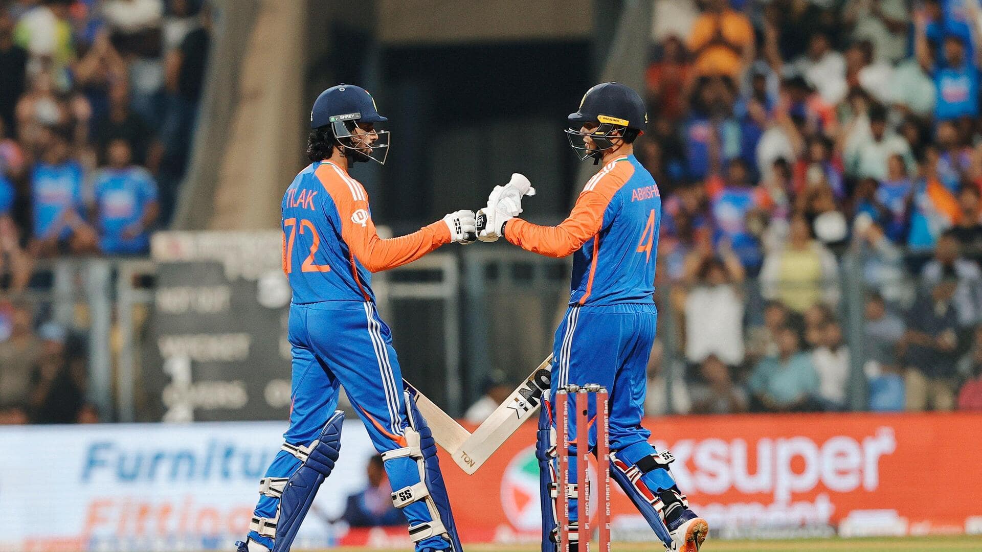 Team India records its highest powerplay score in T20Is: Stats