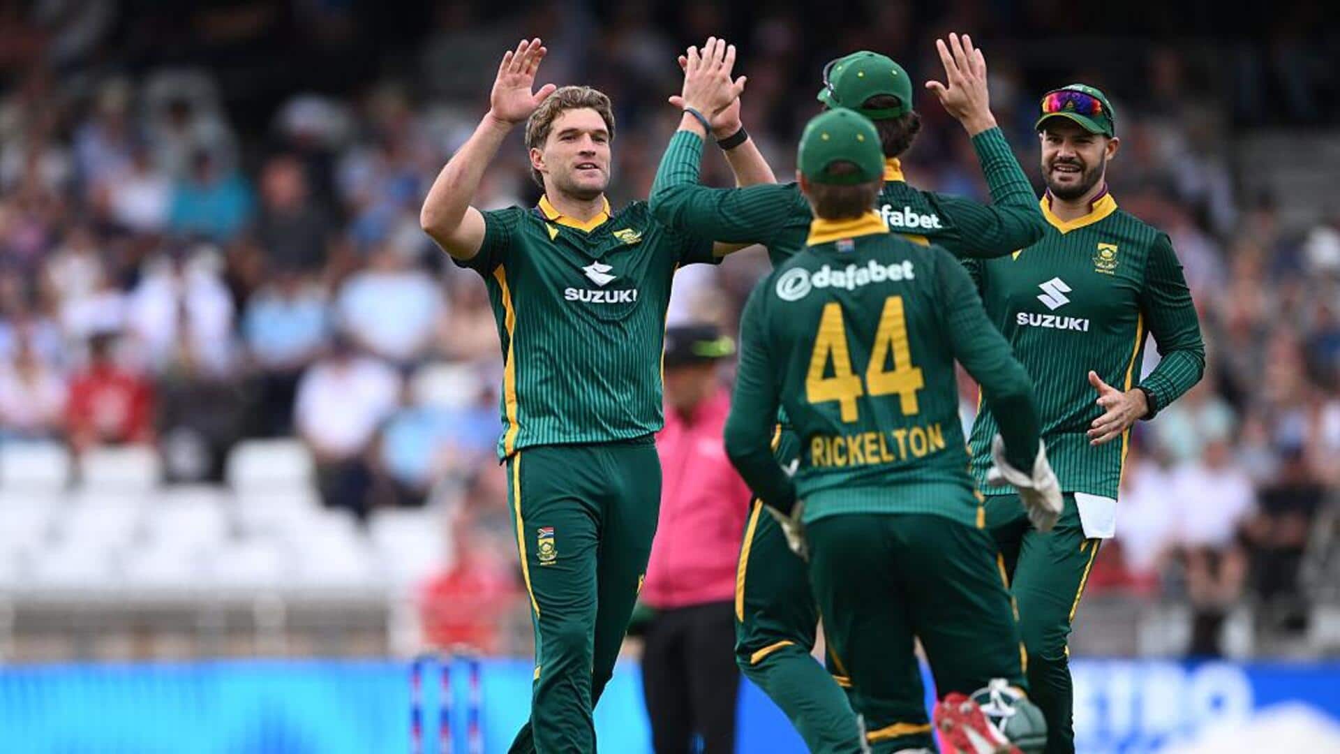 SA thrash England in low-scoring 1st ODI at Headingley: Stats SA thrash England in low-scoring 1st ODI at Headingley: Stats