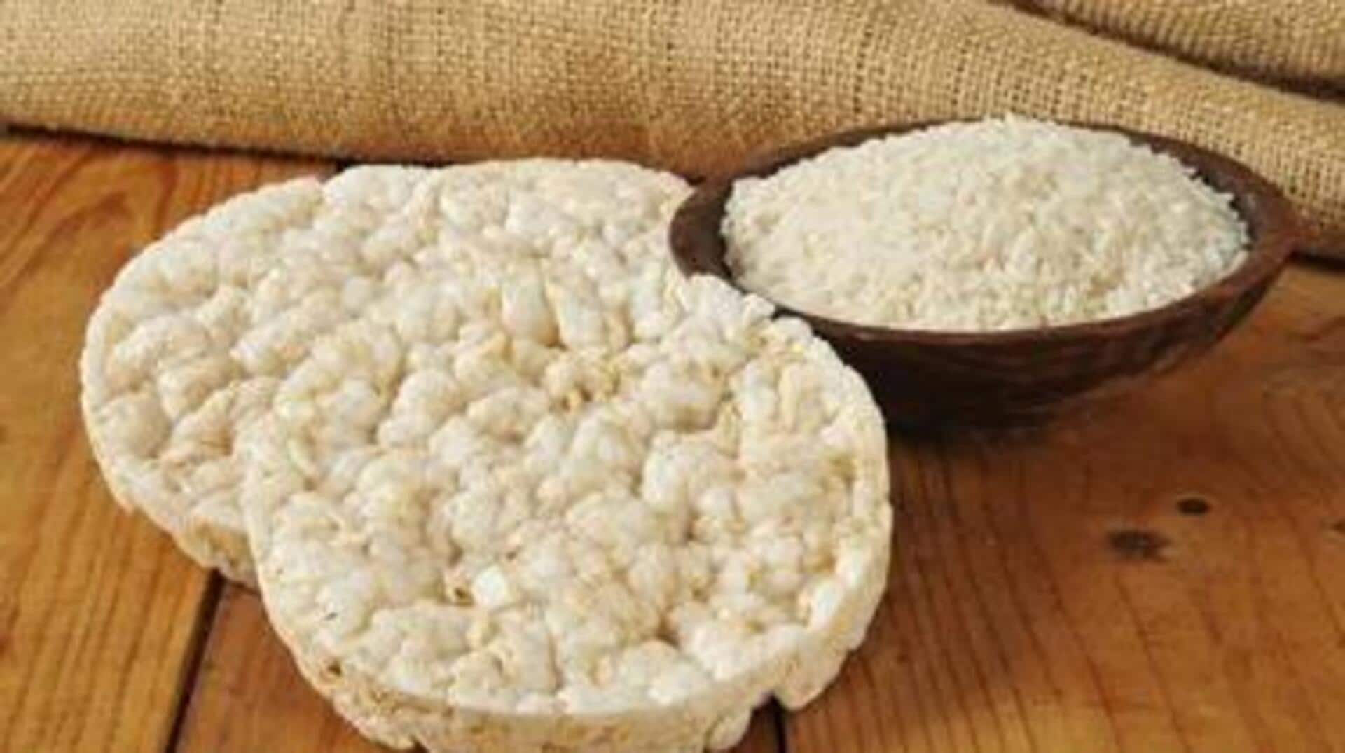 Ditch cheese puffs; instead, try spiced rice snacks