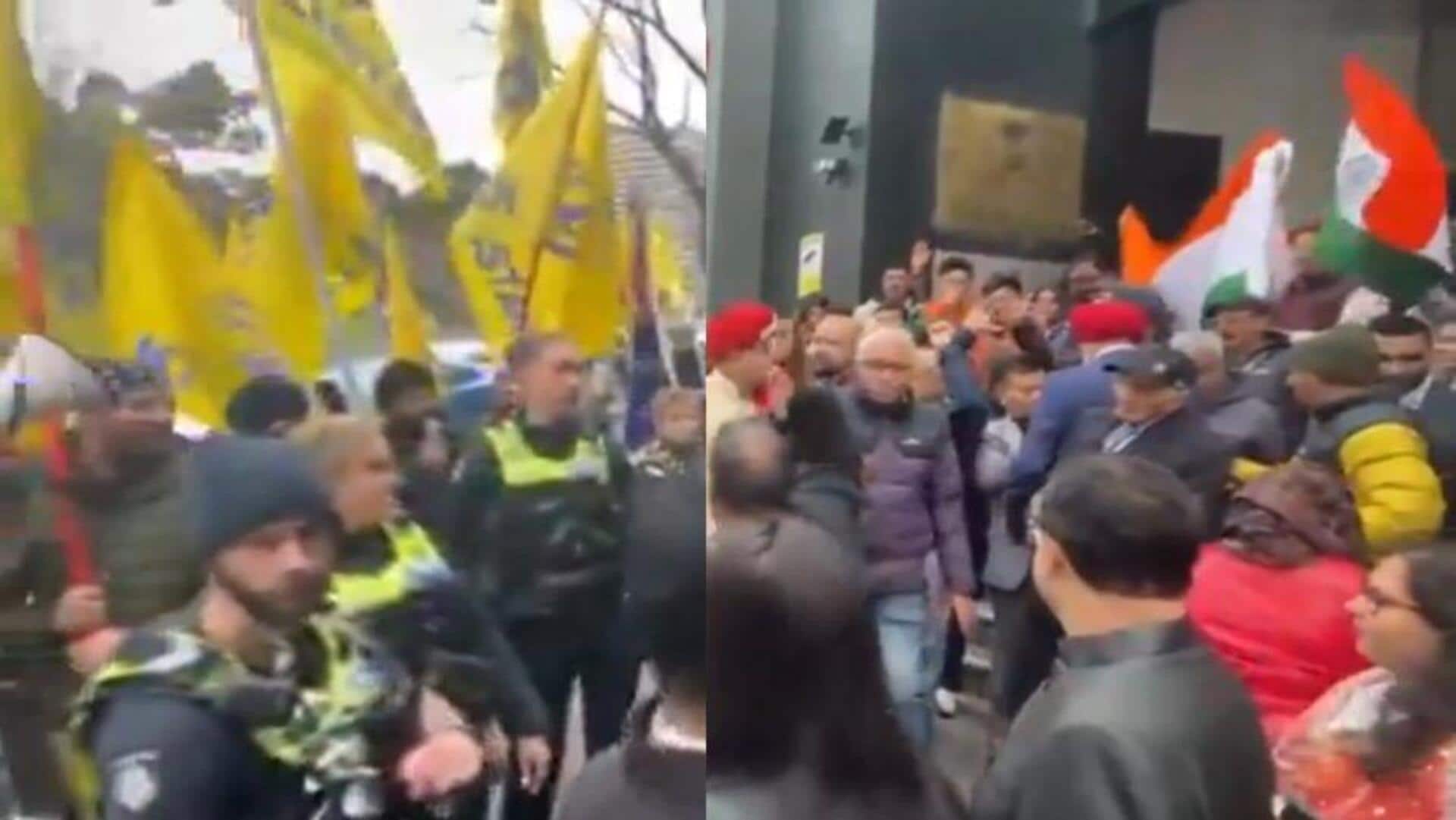 Khalistanis create ruckus, disrupt Independence Day celebrations in Australia