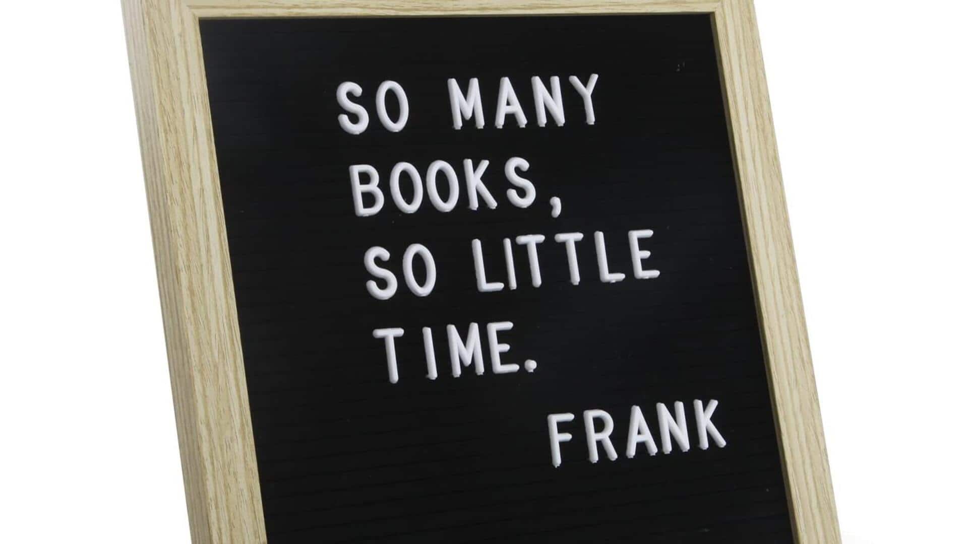 Unique ways you can use wall-mounted letter boards 