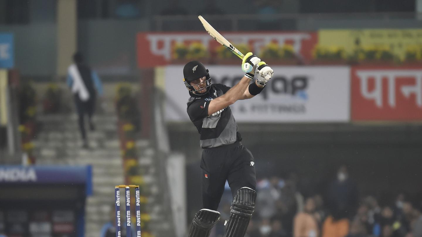 New Zealand post 64 runs in the PP overs New Zealand post 64 runs in the PP overs