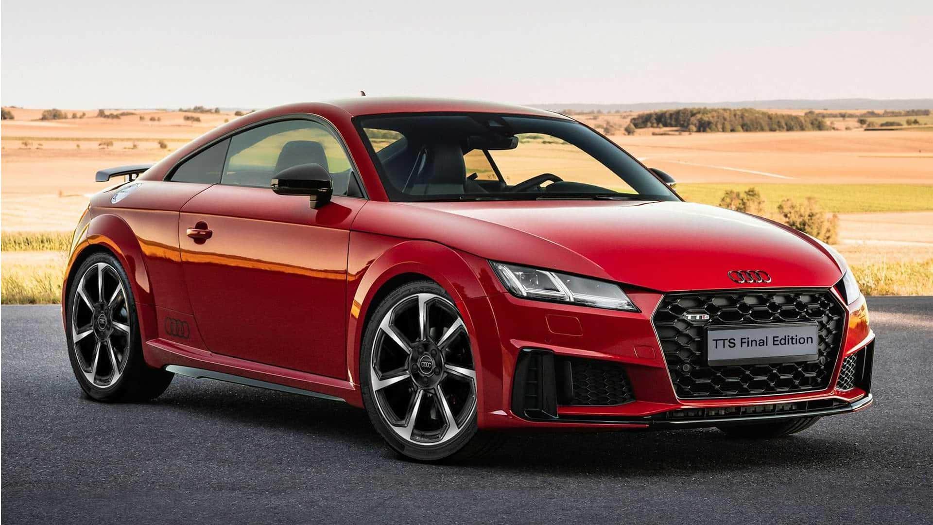 Audi bids adieu to TT moniker with Final Edition model