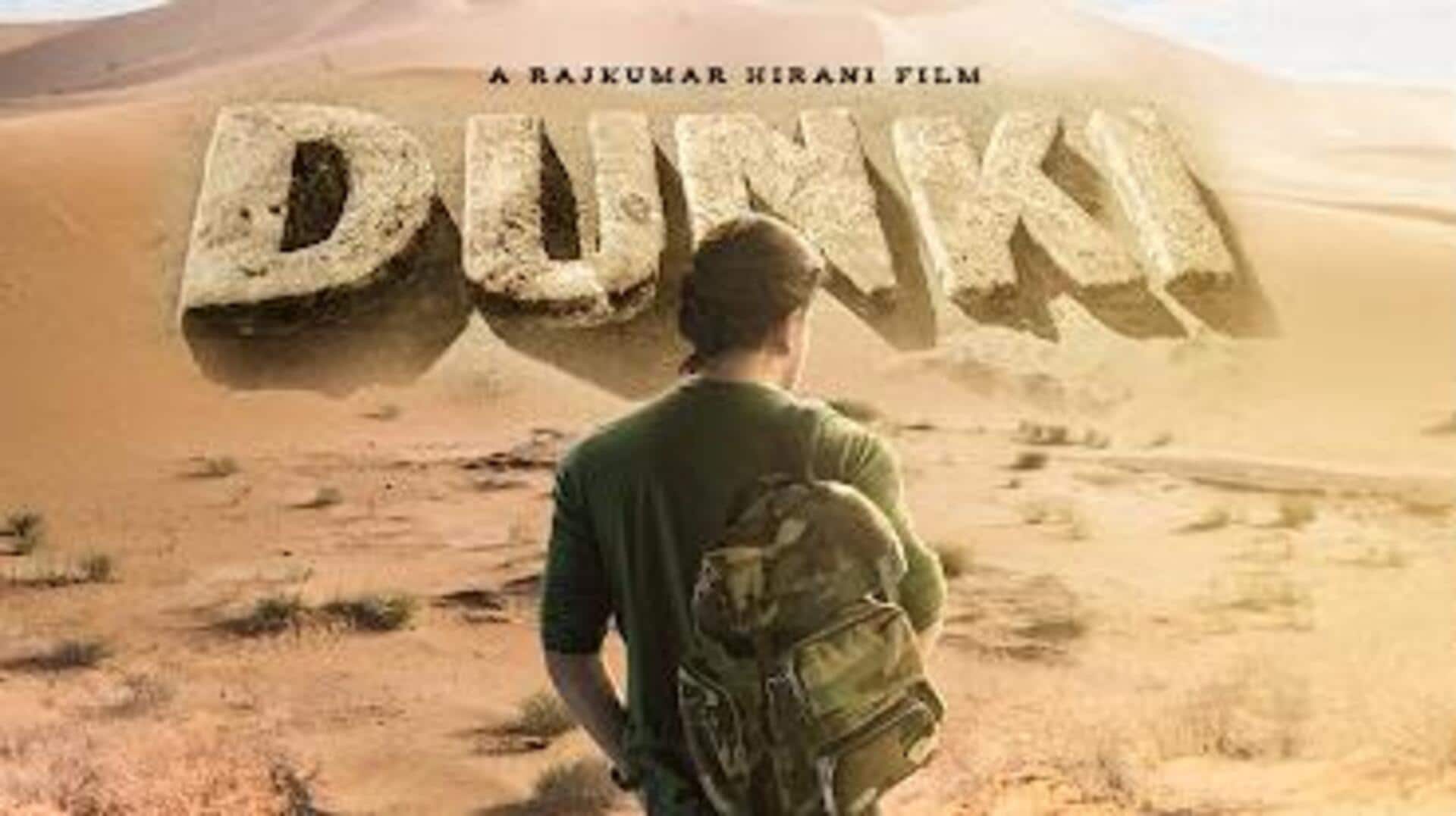 Shah Rukh Khan confirms Rajkumar Hirani's 'Dunki' release date