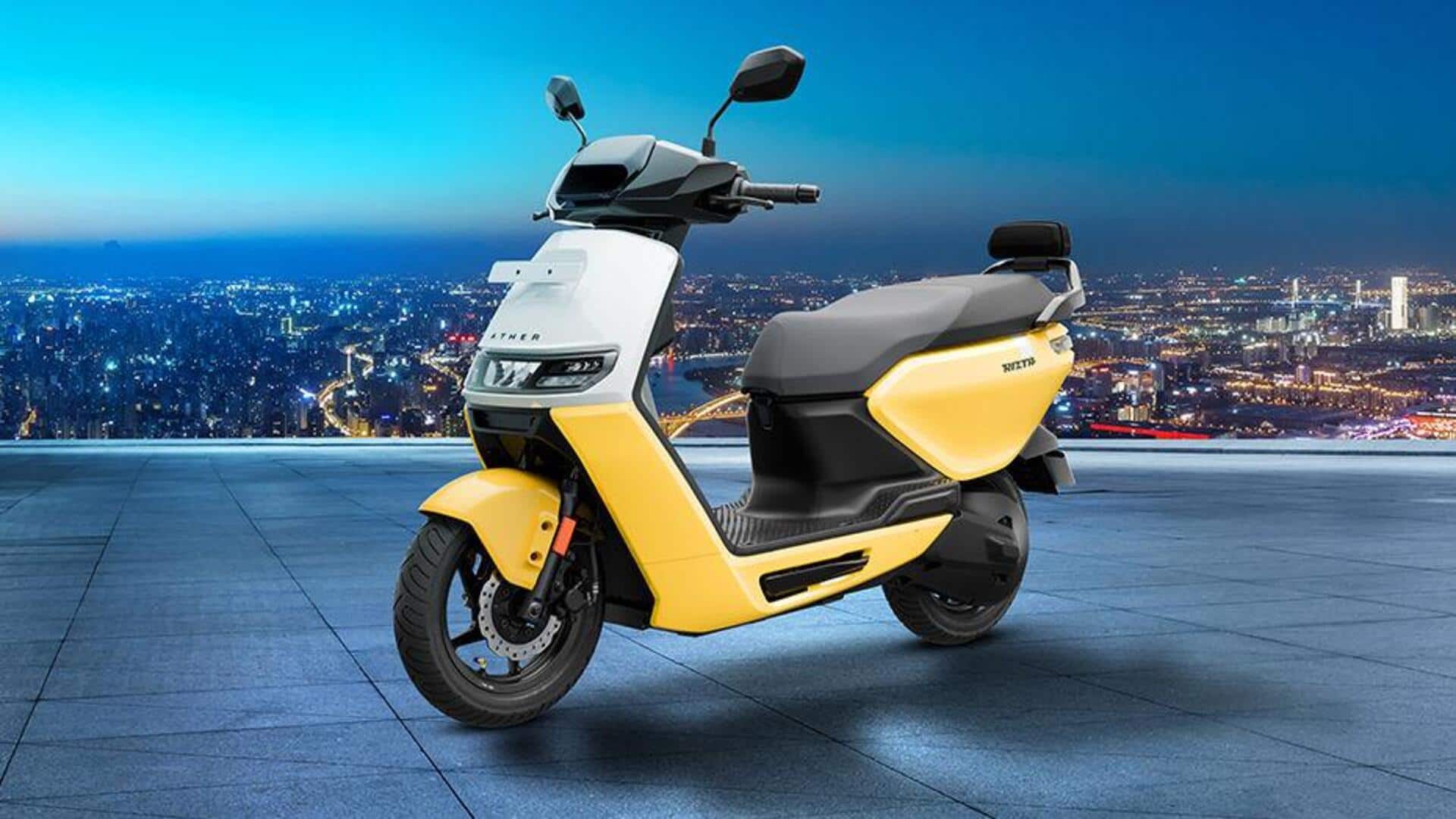 Ather Rizta e-scooter production starts, deliveries to commence soon