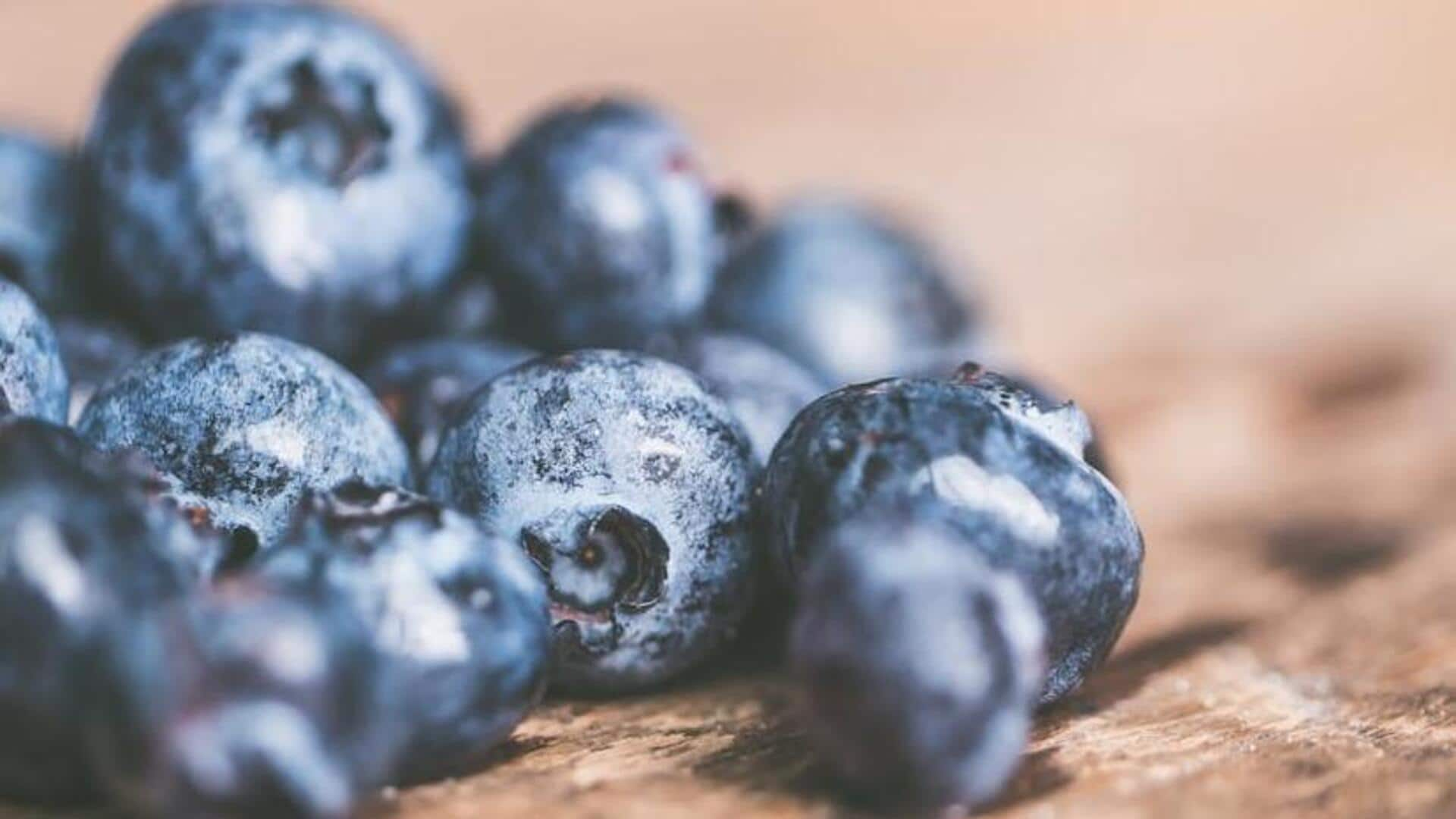 Tuck into these delicious blueberry vegan delights