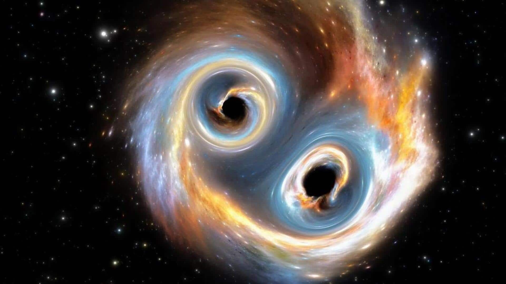 Scientists reveal what happens when black holes cross each other Scientists reveal what happens when black holes cross each other