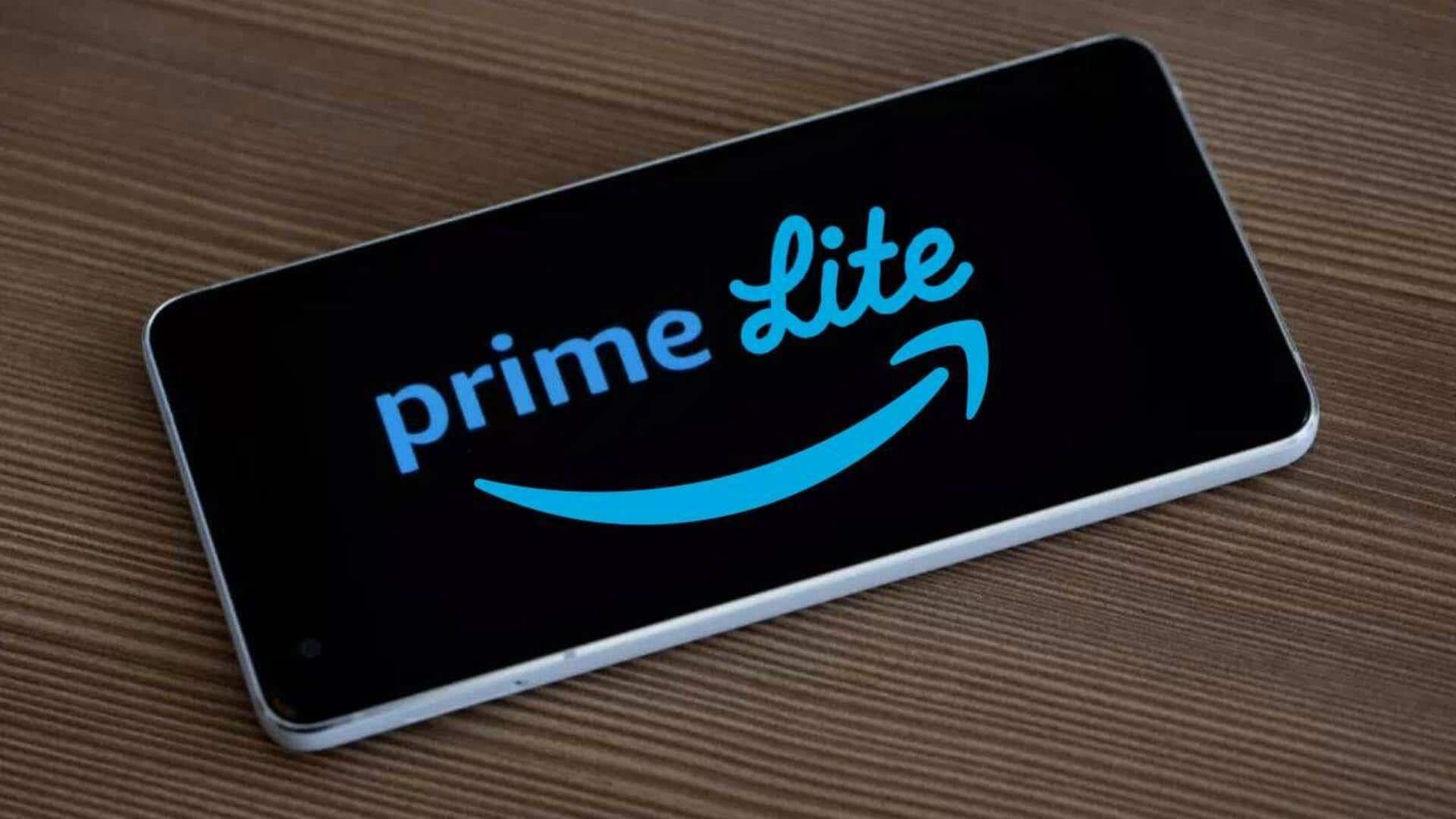 What are the benefits of Amazon Prime Lite membership